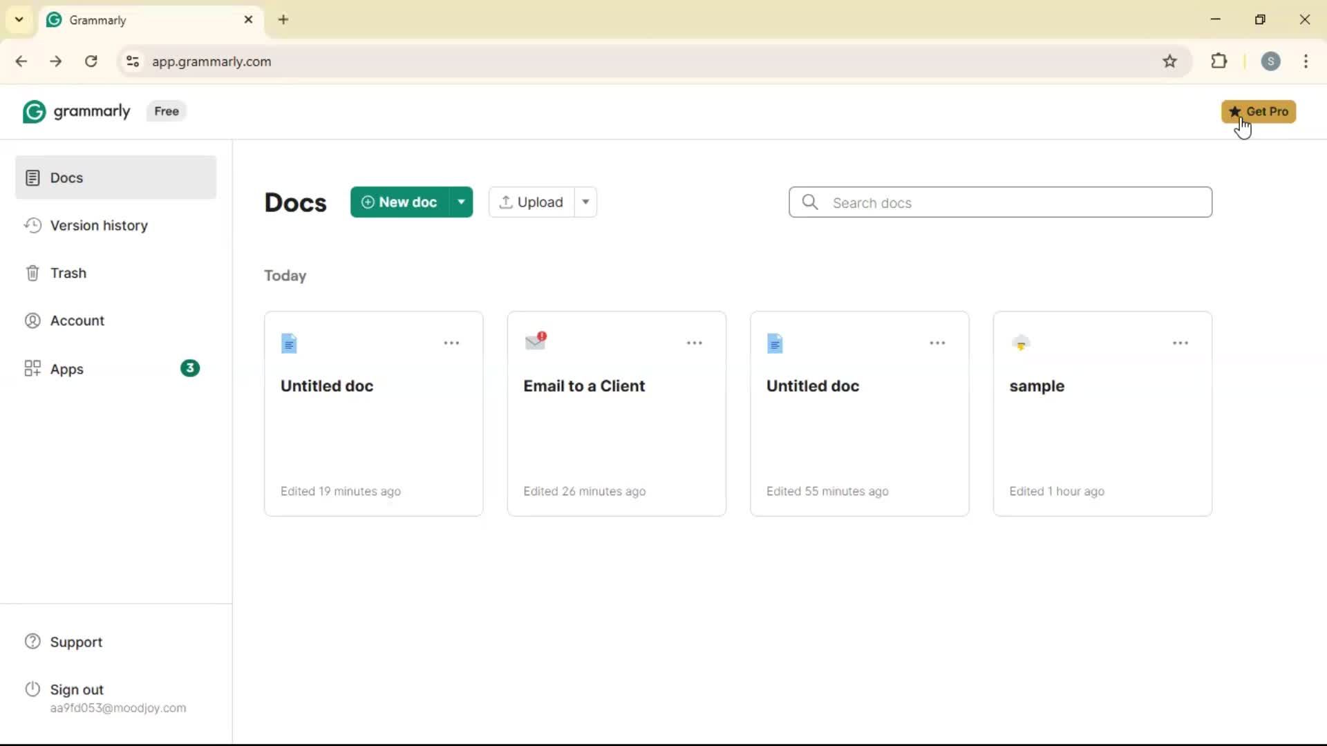Upgrading your account on Grammarly video thumbnail