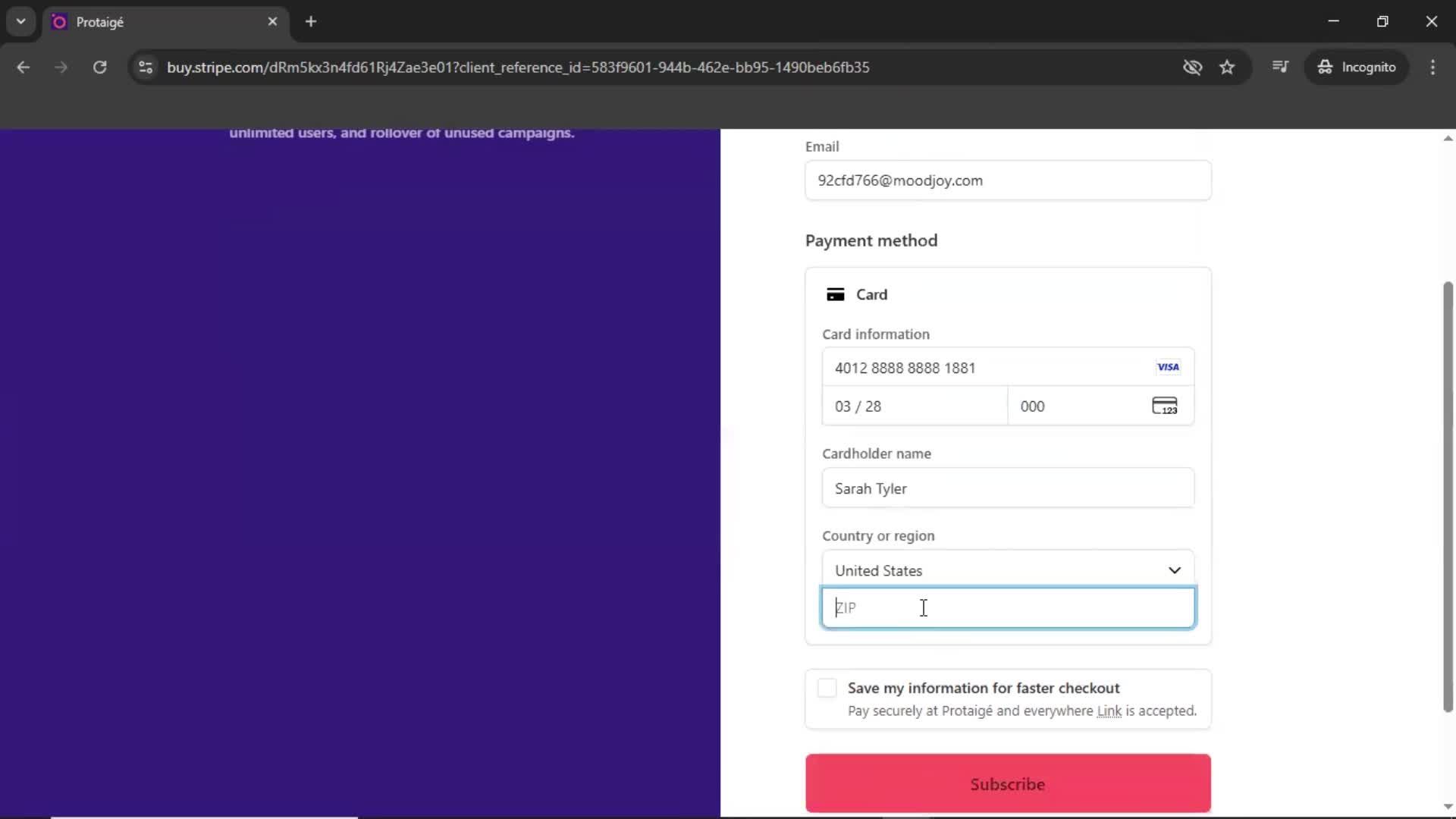 Upgrading your account screenshot