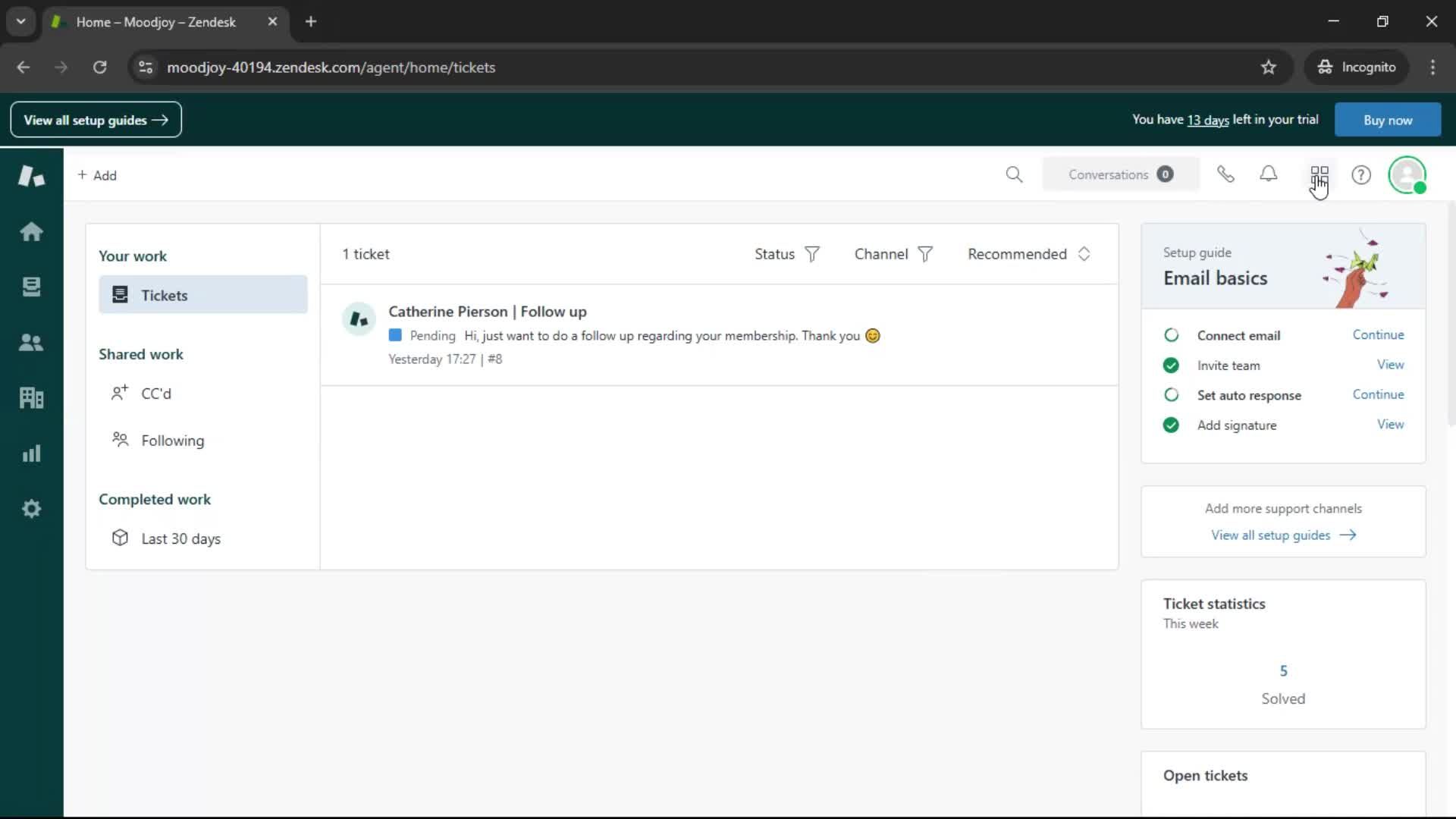 Upgrading your account on Zendesk video thumbnail