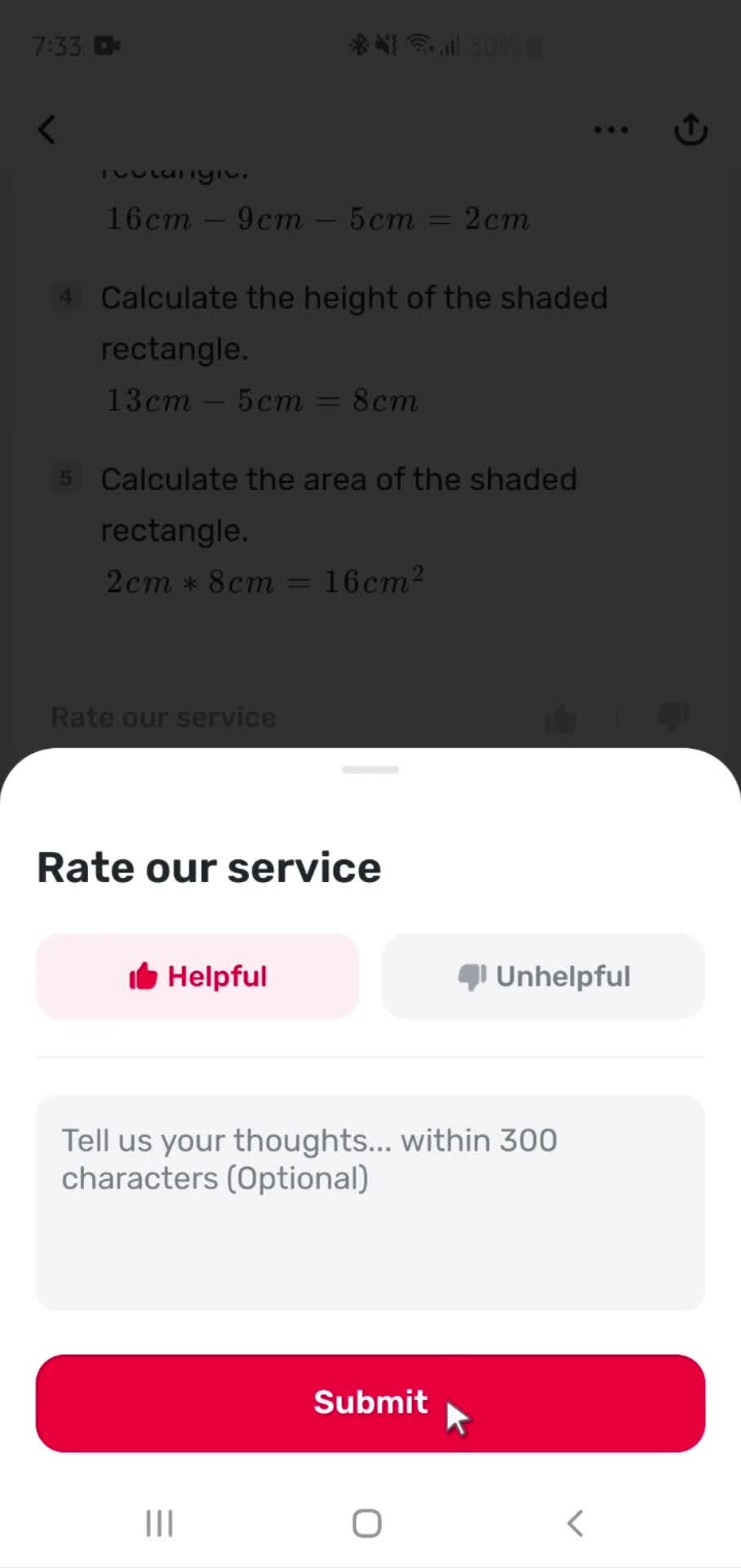 Using AI screenshot