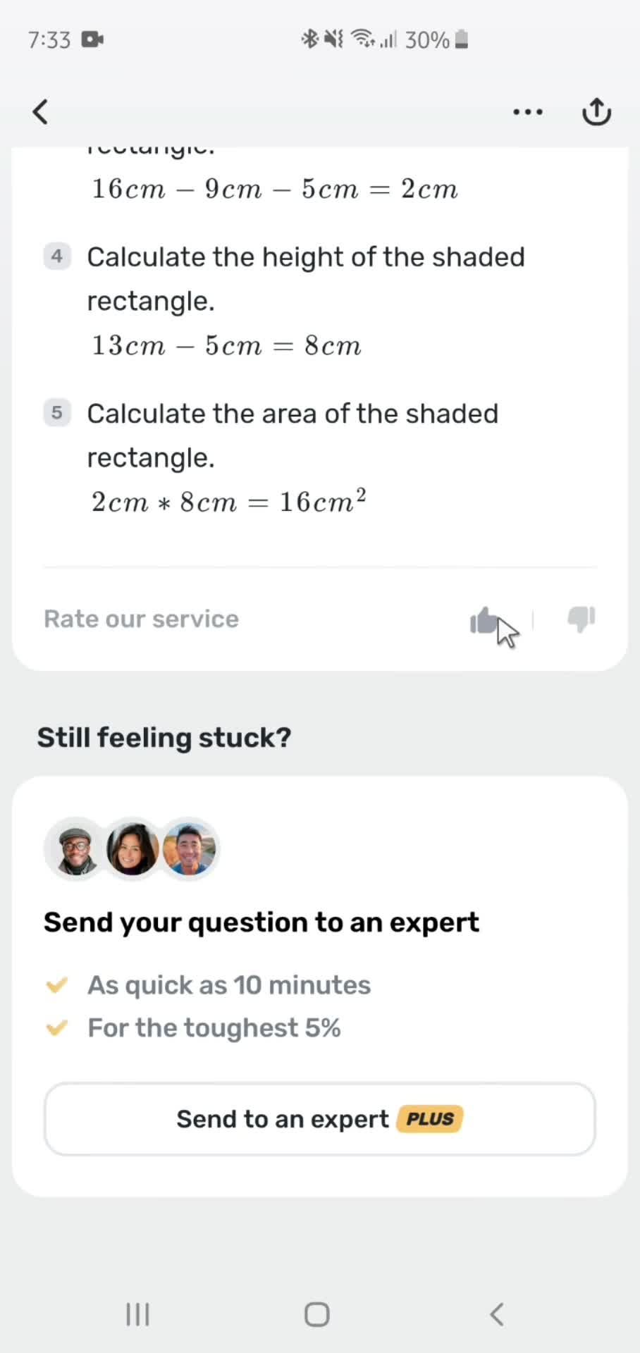 Using AI screenshot
