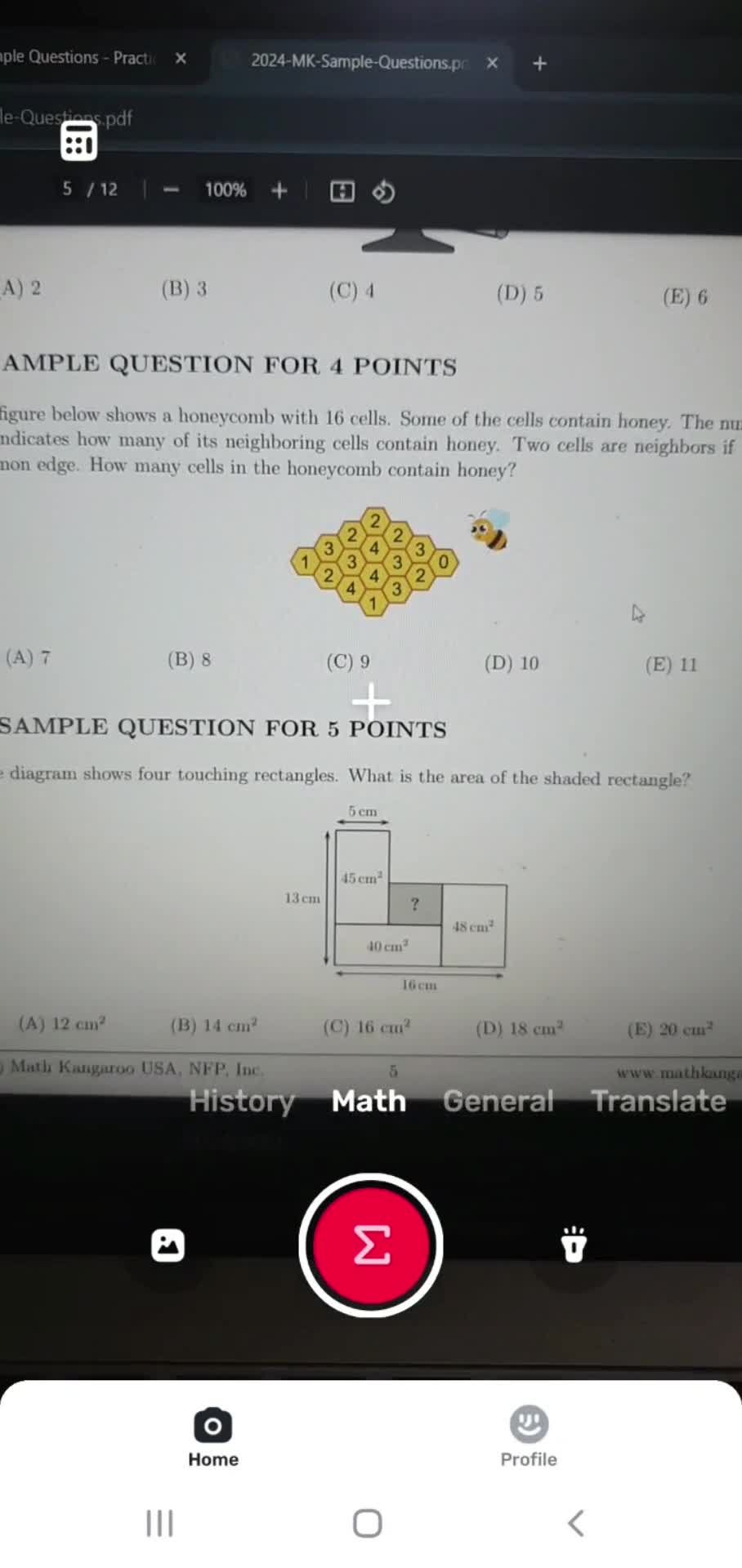 Using AI screenshot