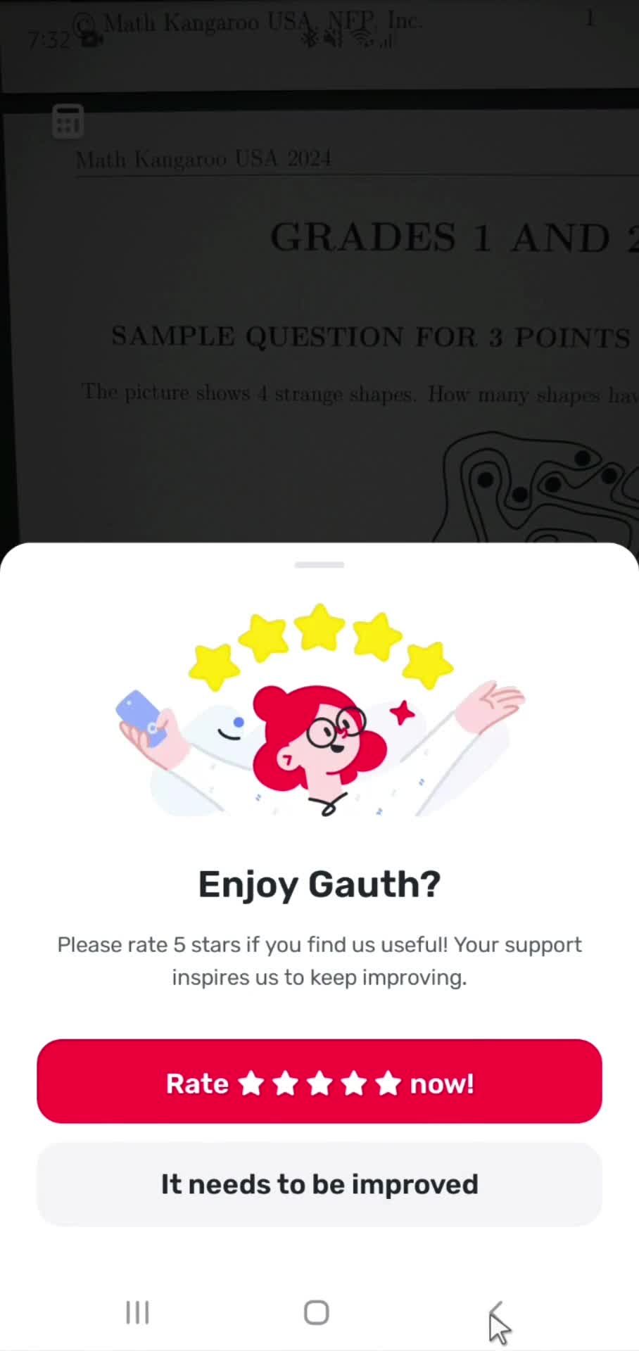 Using AI screenshot