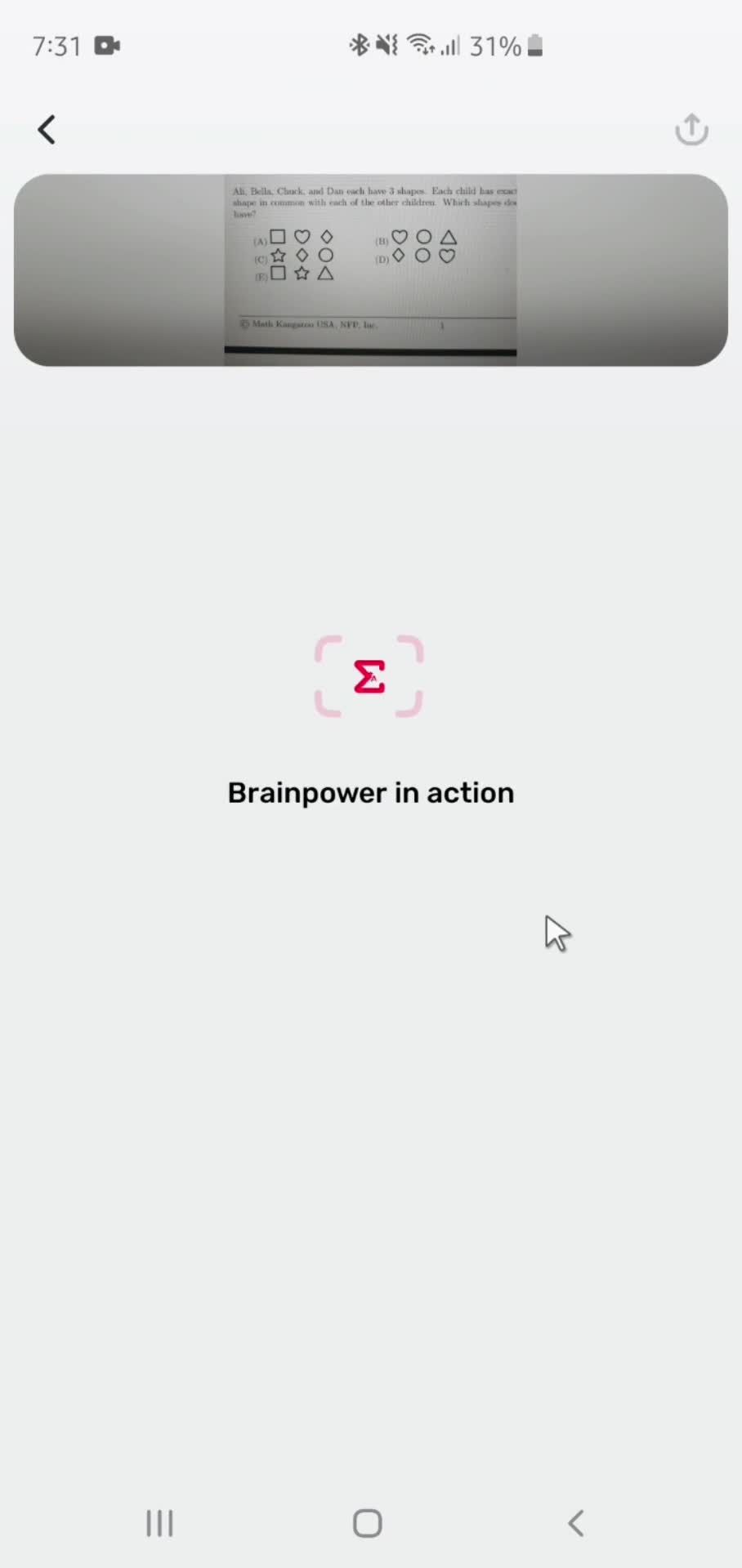 Using AI screenshot