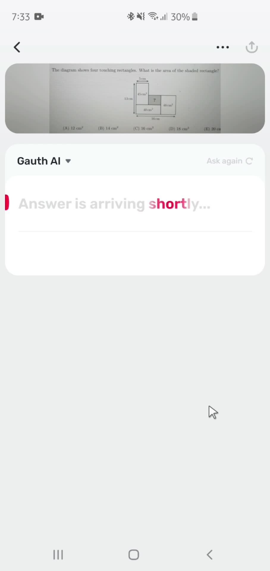 Using AI screenshot