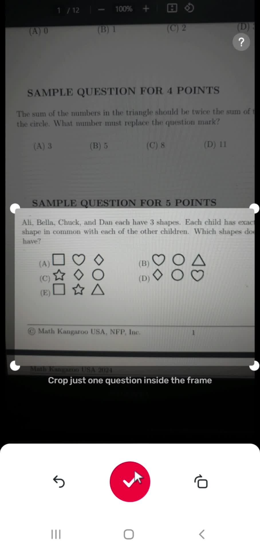 Using AI screenshot