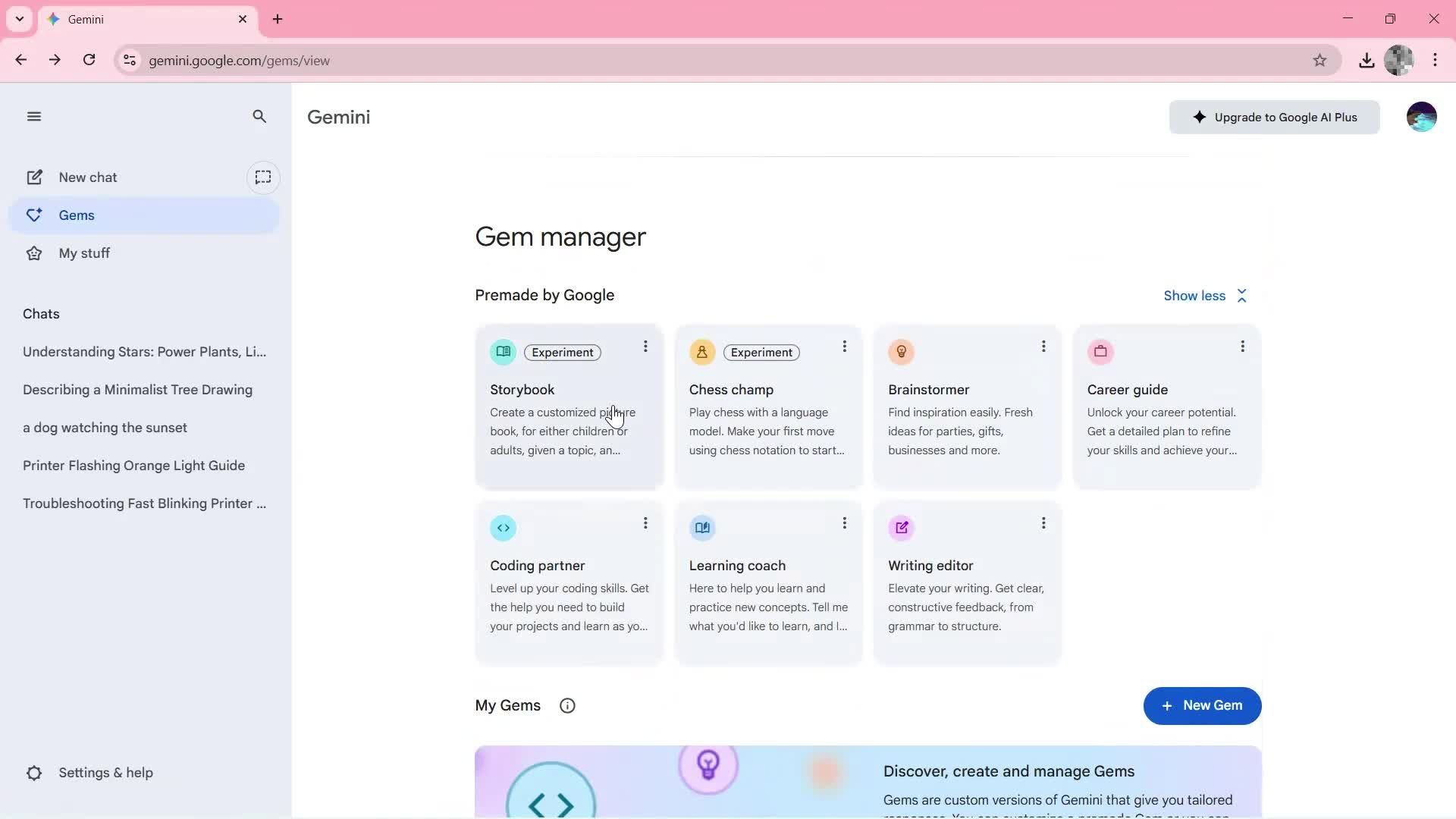 Generating AI artwork screenshot