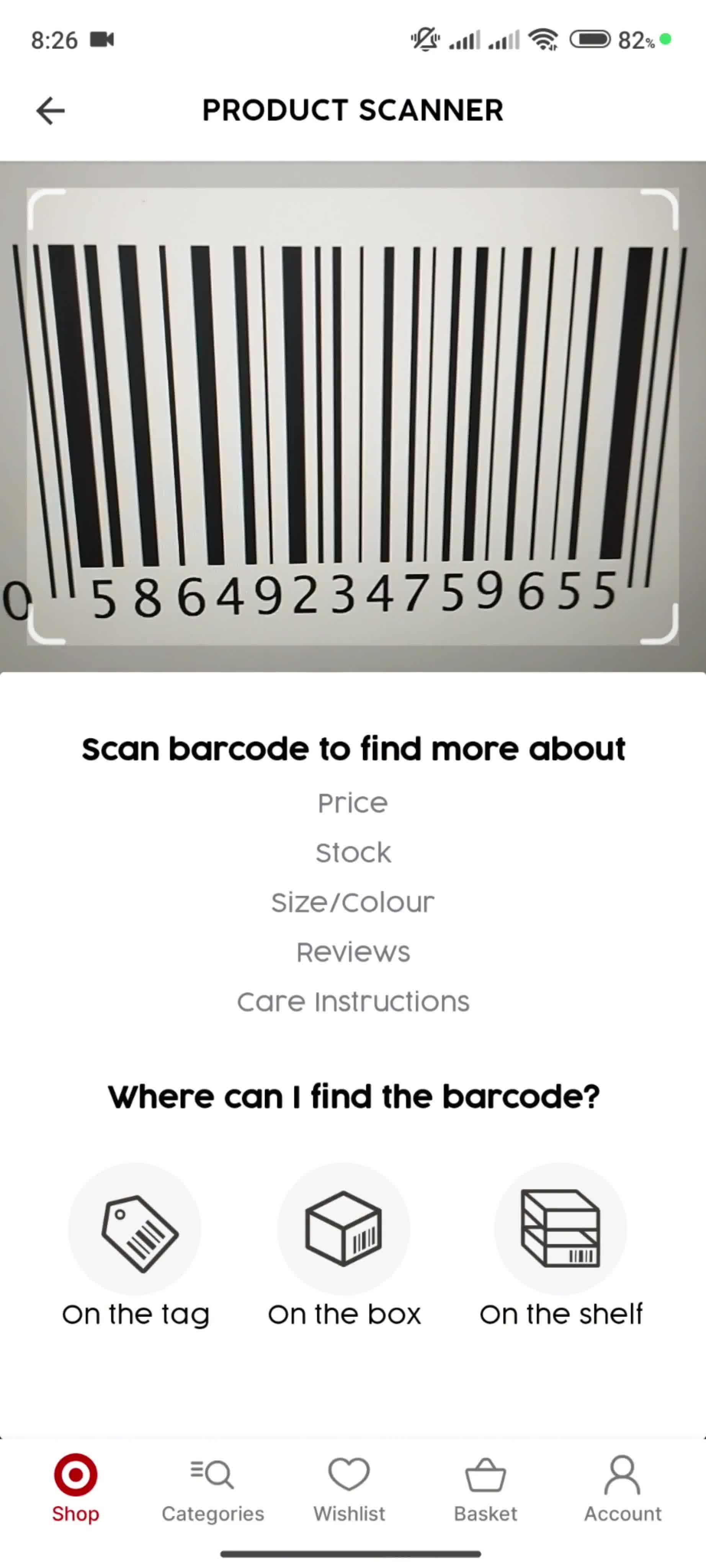 Scanning products on Target video thumbnail