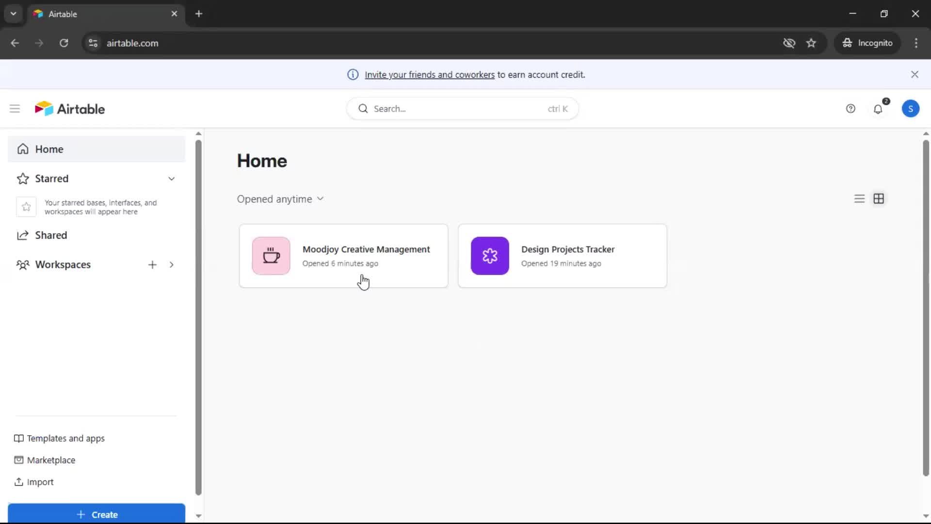Version history screenshot