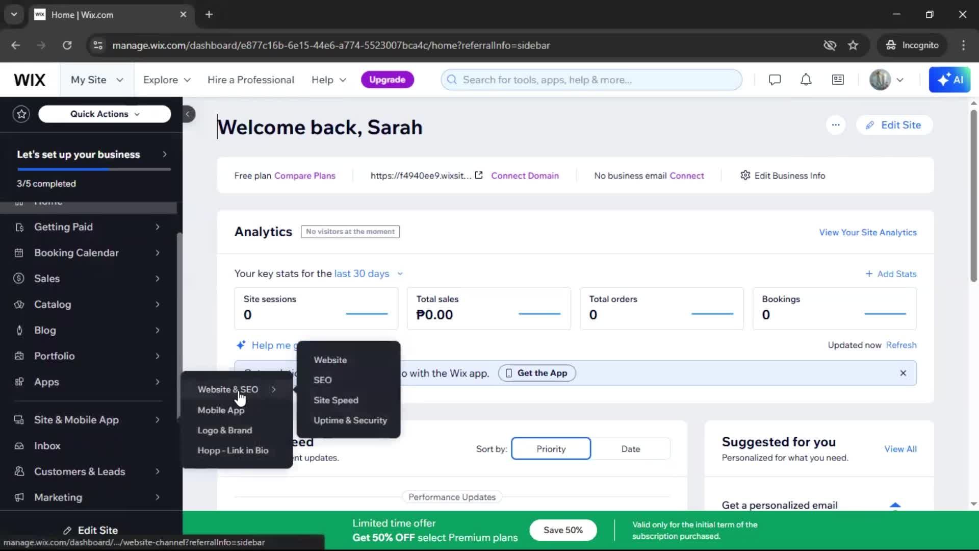 Version history screenshot