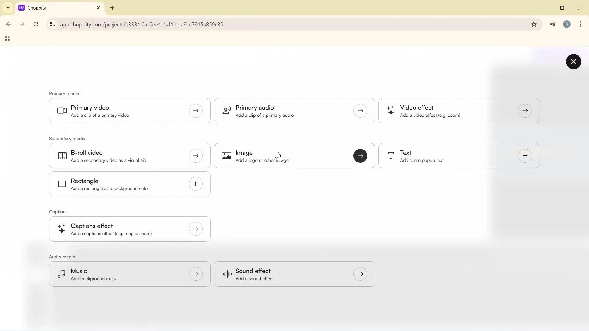 Editing a video screenshot