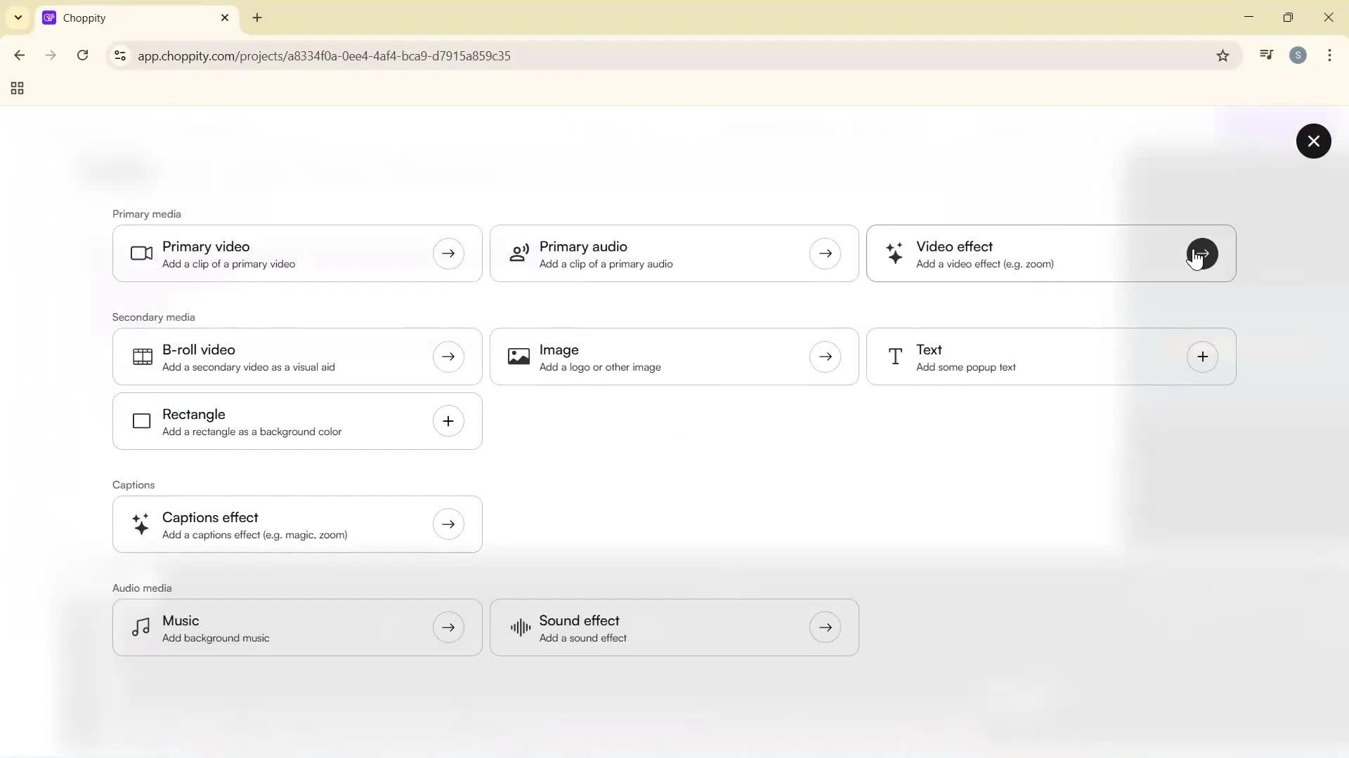 Editing a video screenshot