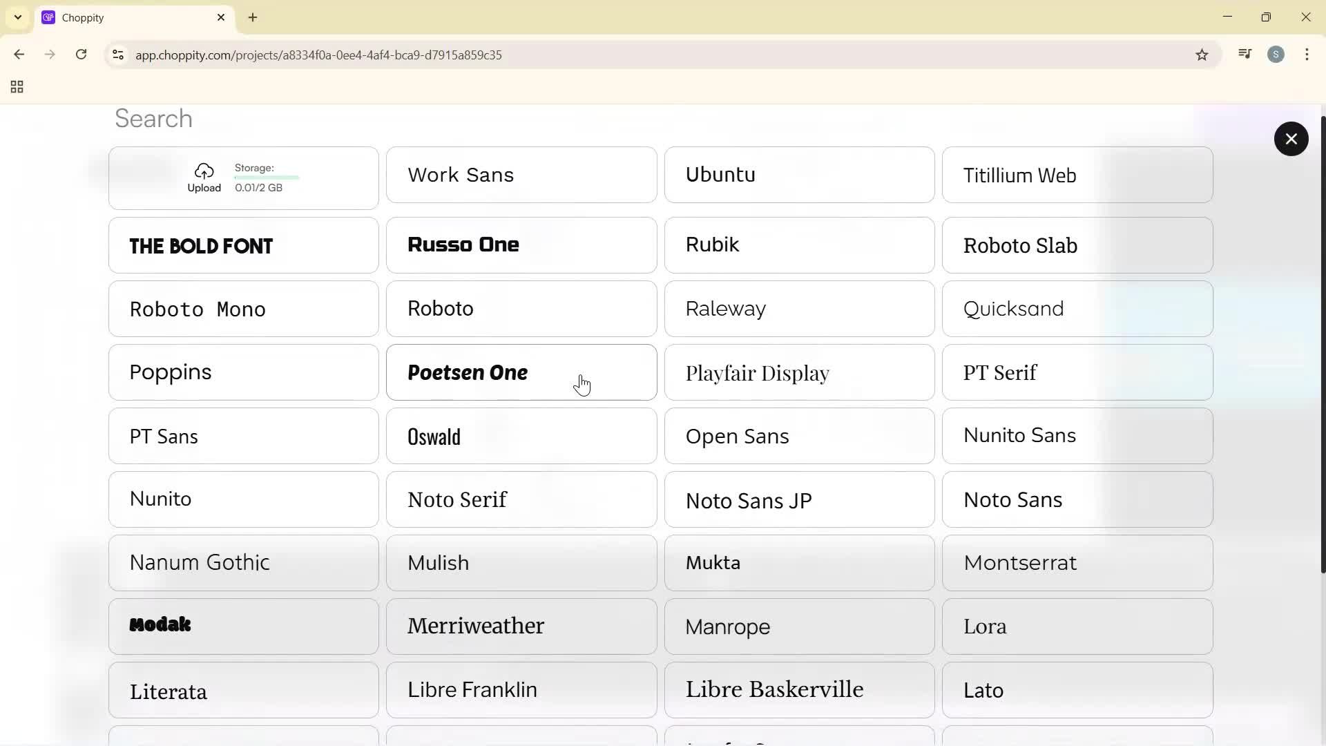 Editing a video screenshot