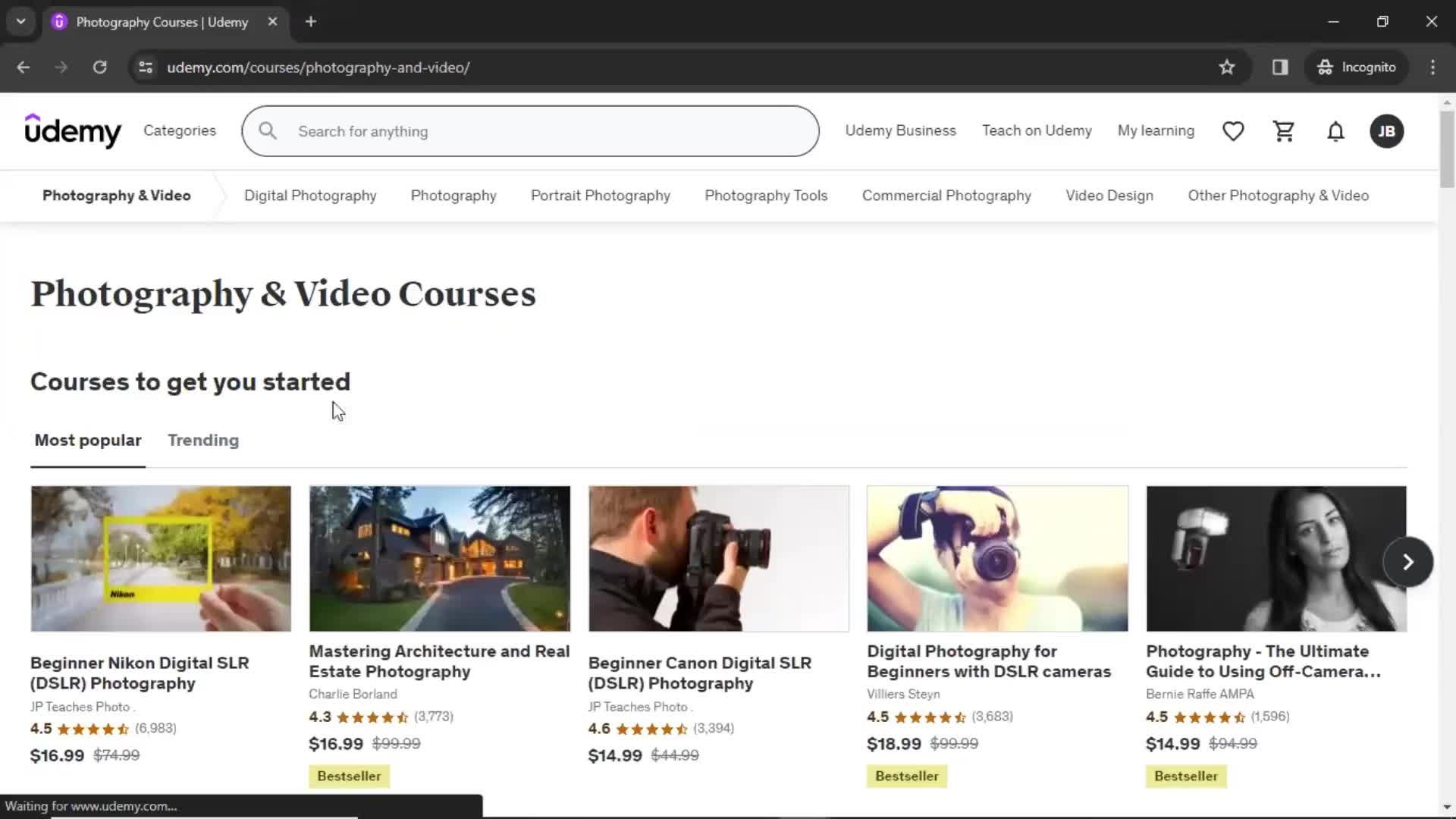 Discovering content on Udemy video thumbnail