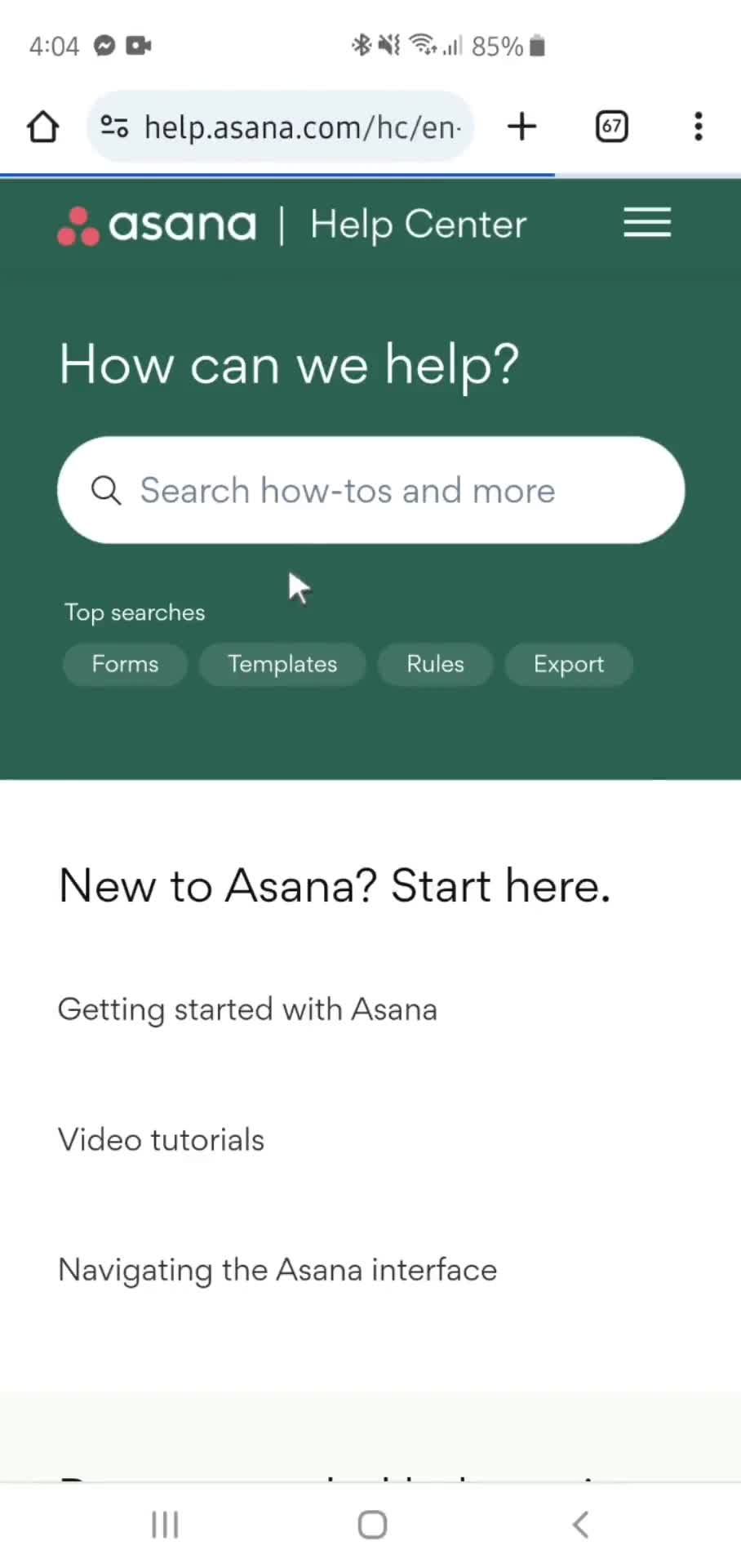 General browsing on Asana video thumbnail