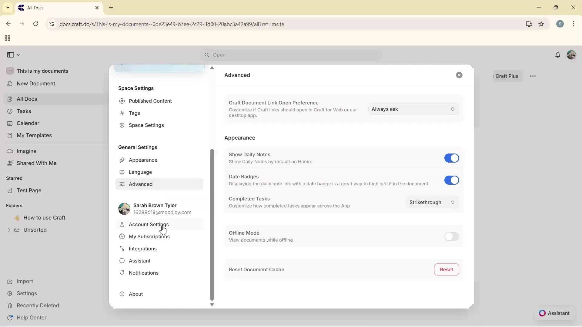 General browsing screenshot