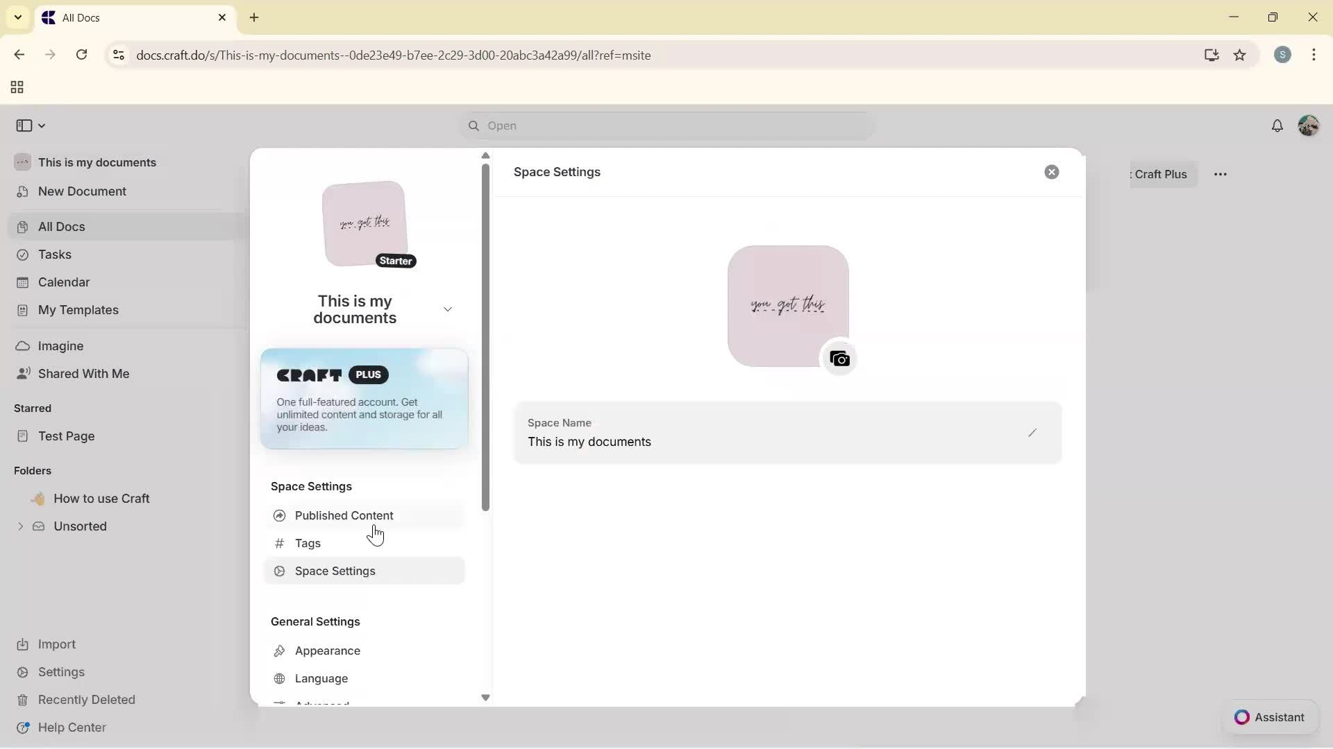 General browsing screenshot
