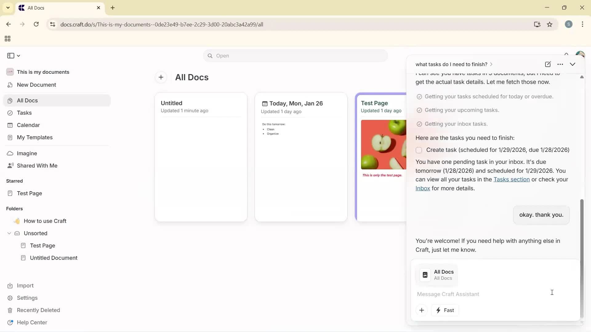 General browsing screenshot