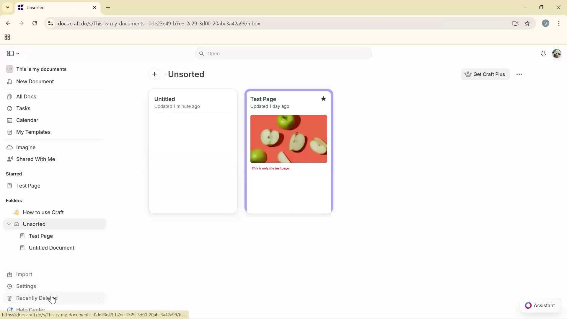General browsing screenshot
