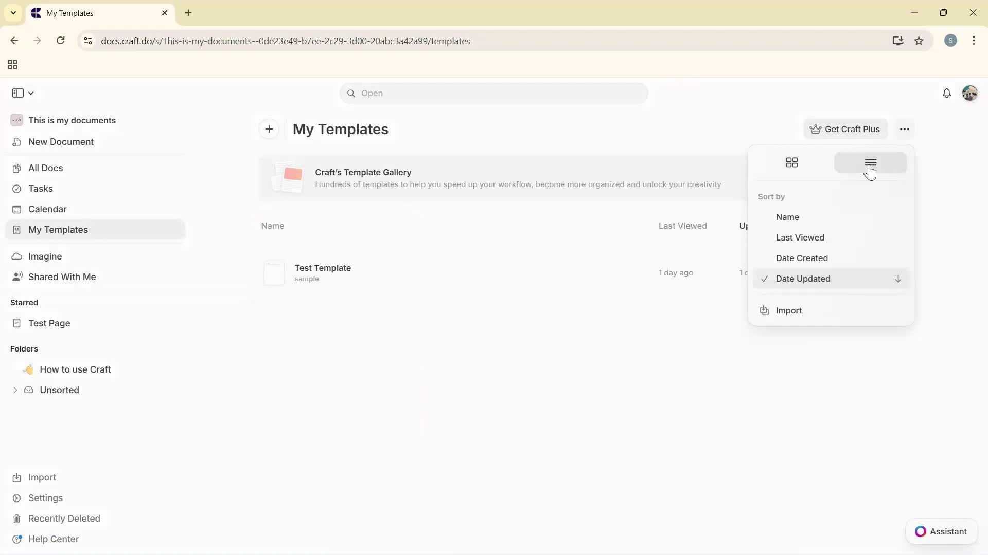 General browsing screenshot