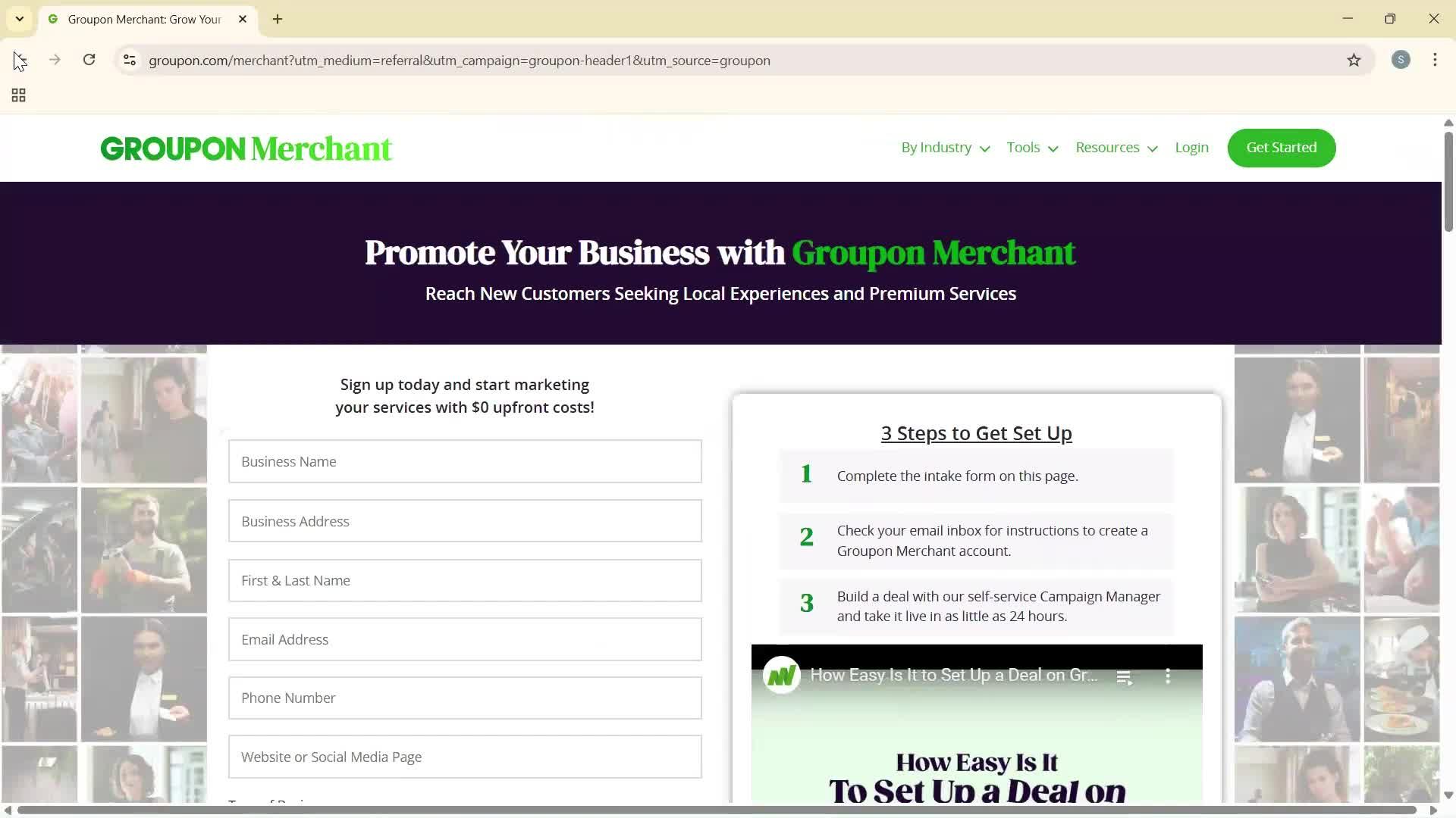 General browsing screenshot