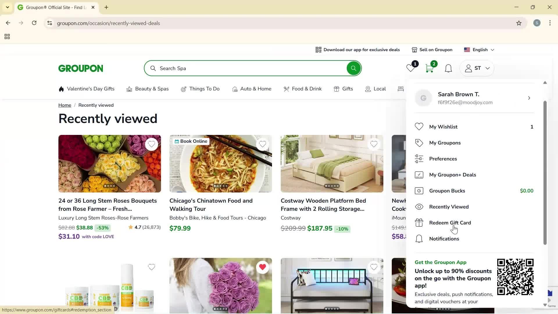 General browsing screenshot