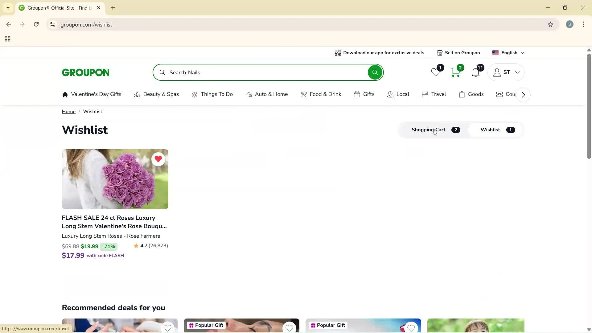 General browsing screenshot