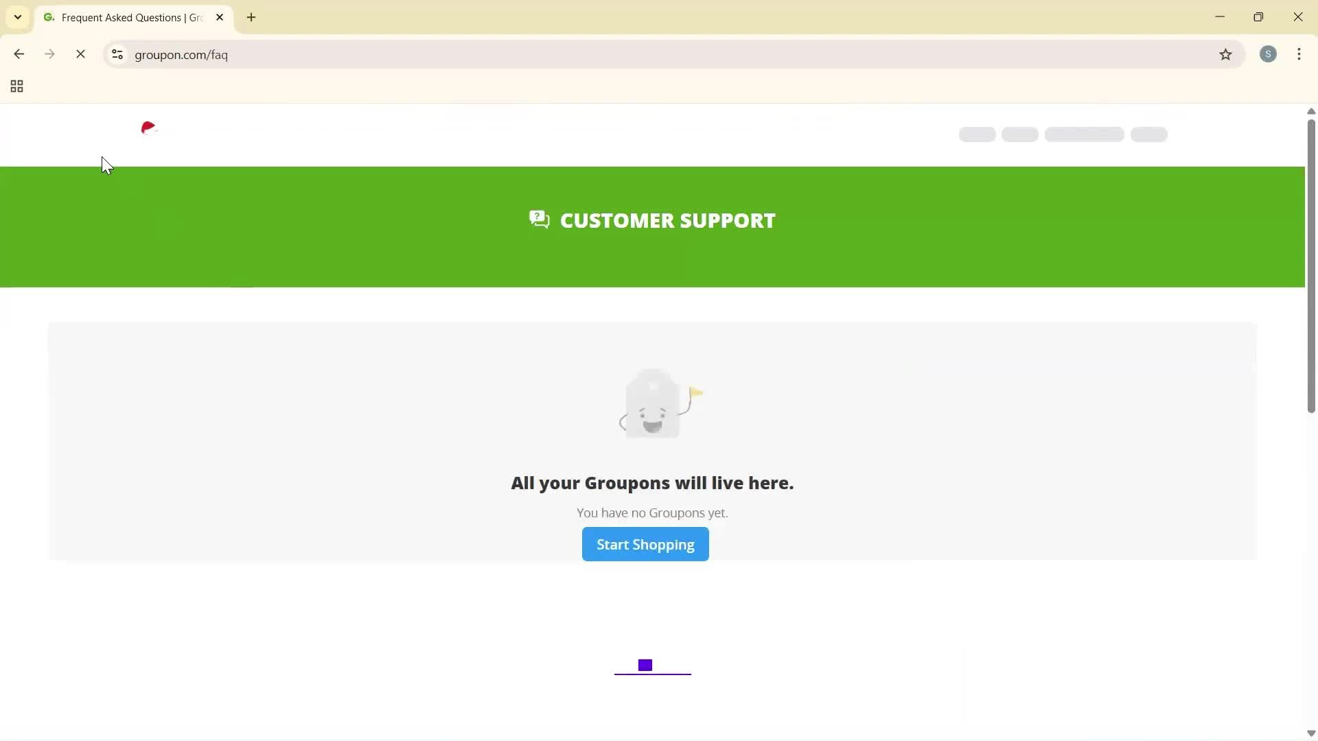 General browsing screenshot
