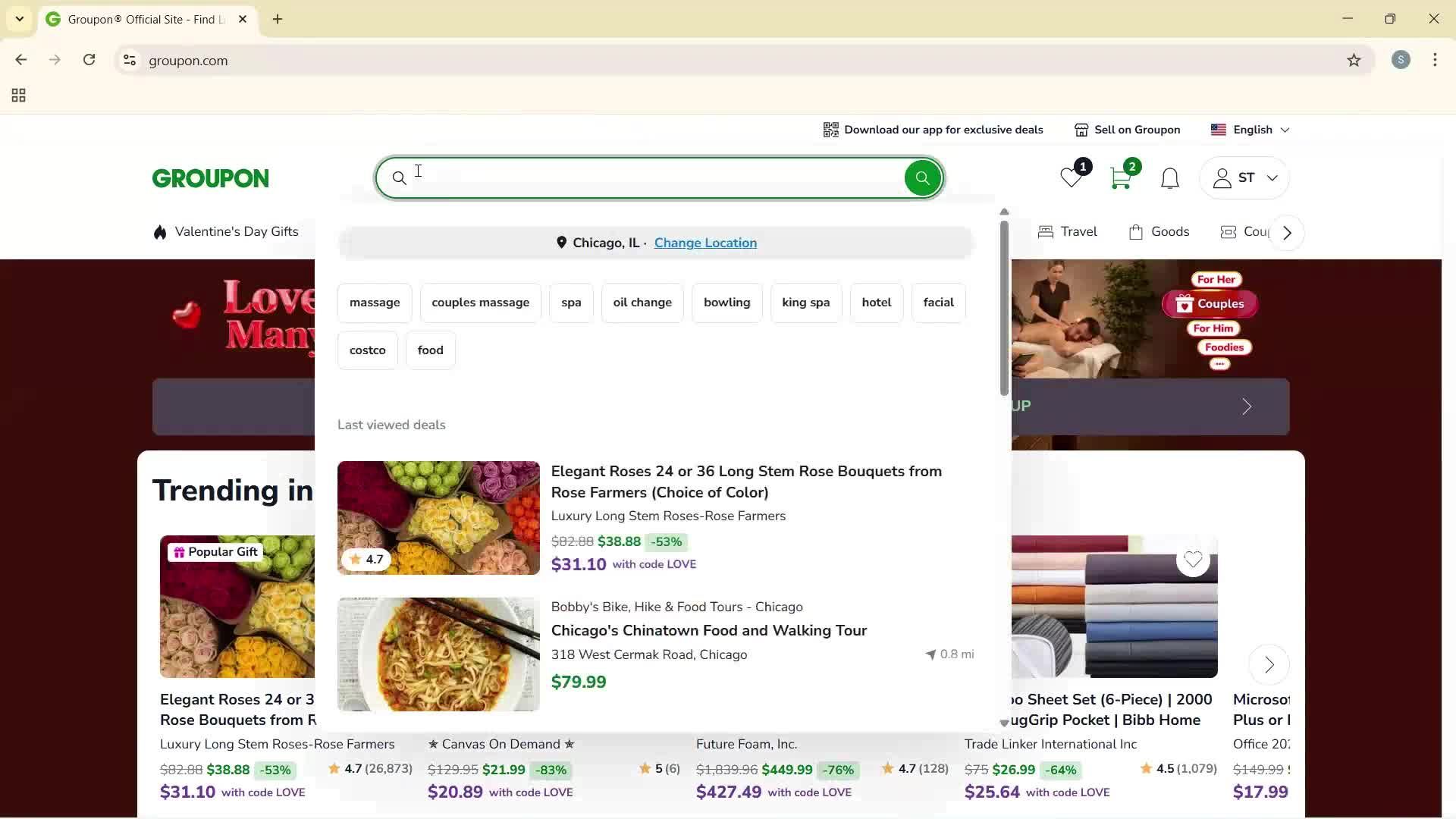 General browsing screenshot