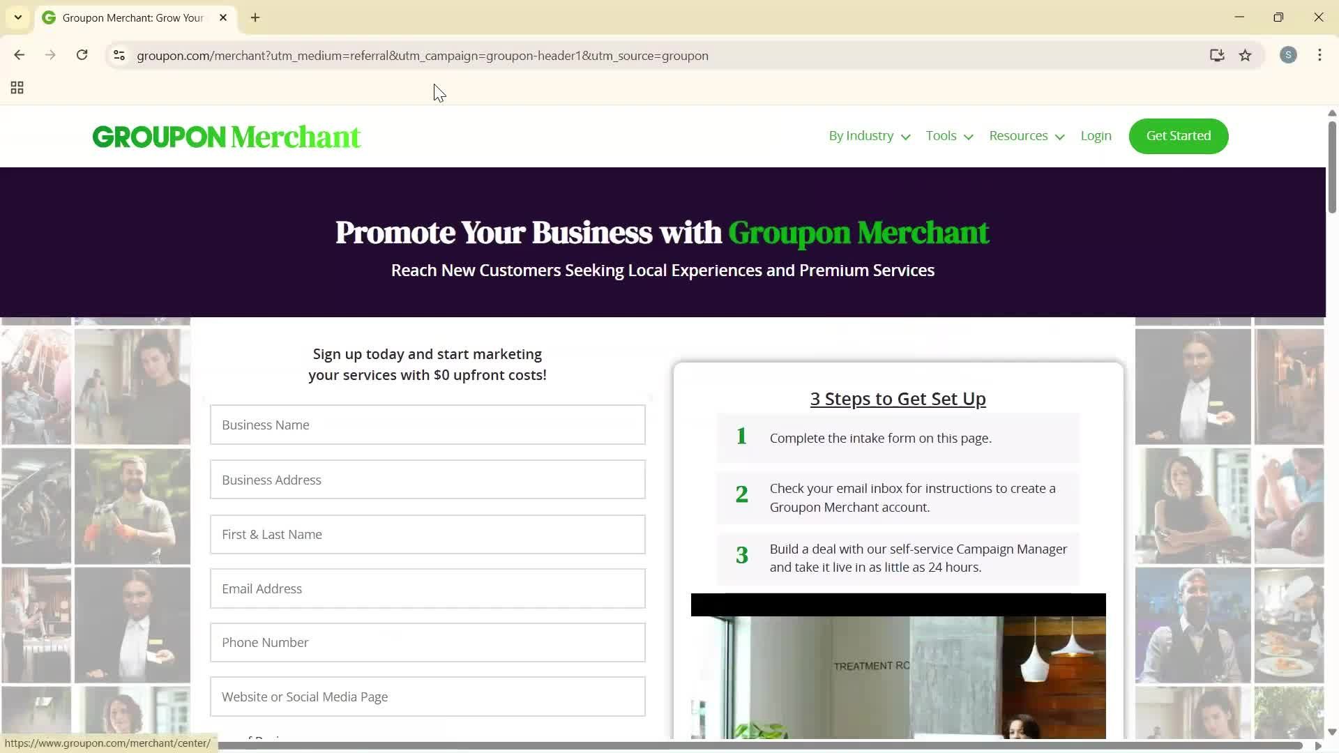 General browsing screenshot