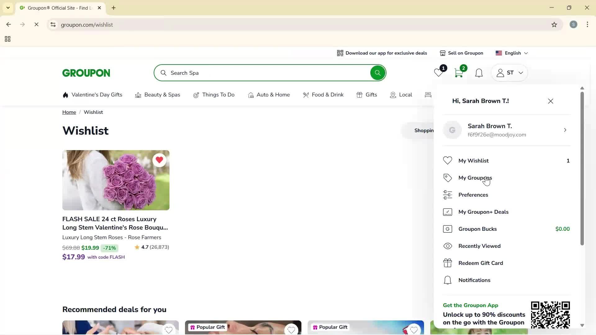 General browsing screenshot
