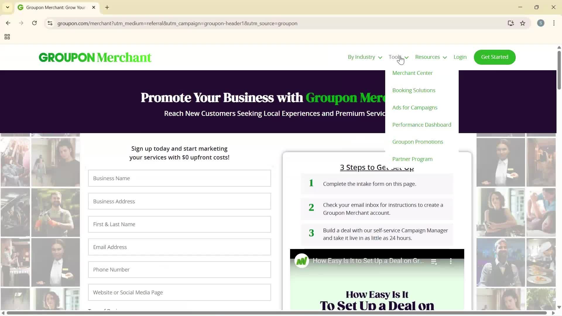 General browsing screenshot