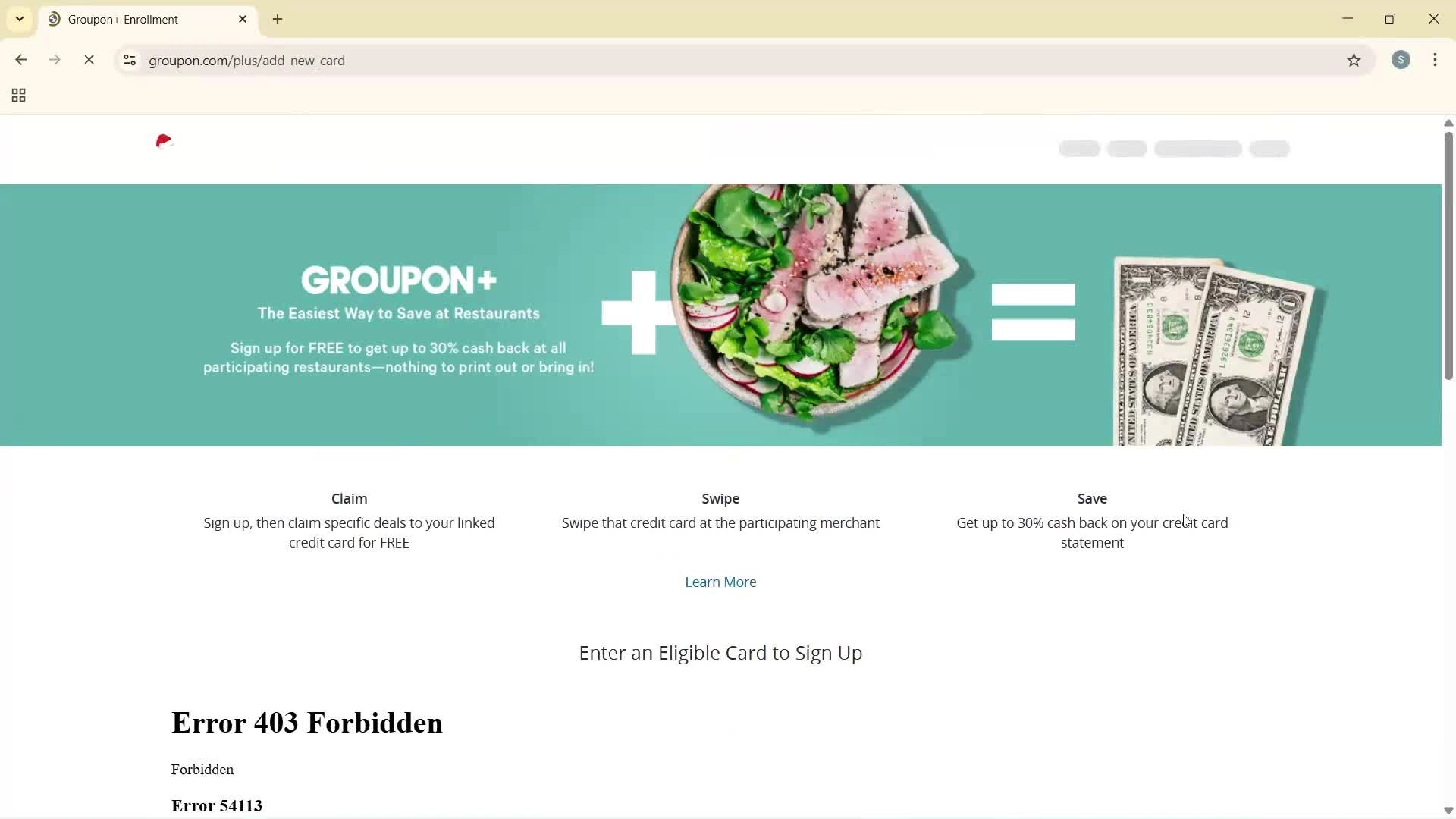 General browsing screenshot