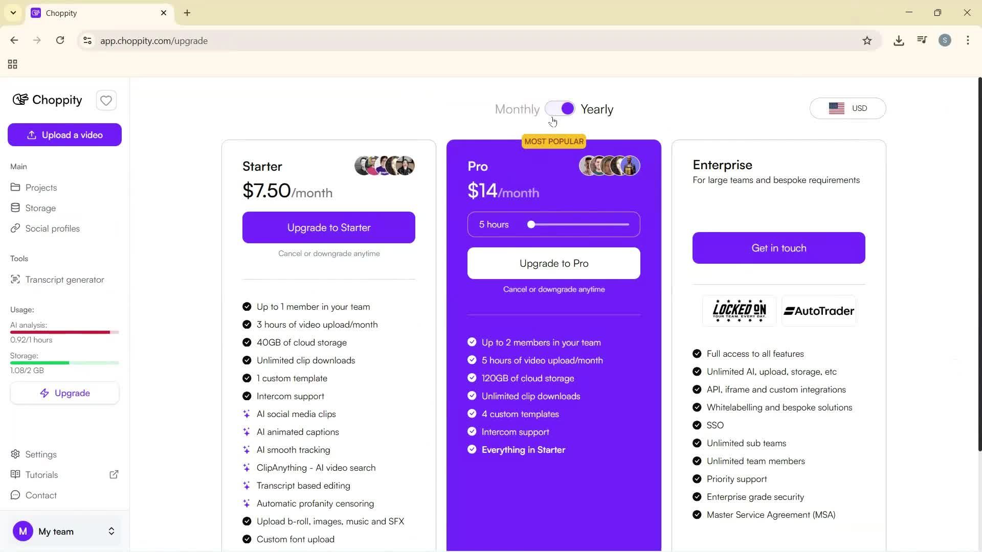 General browsing screenshot