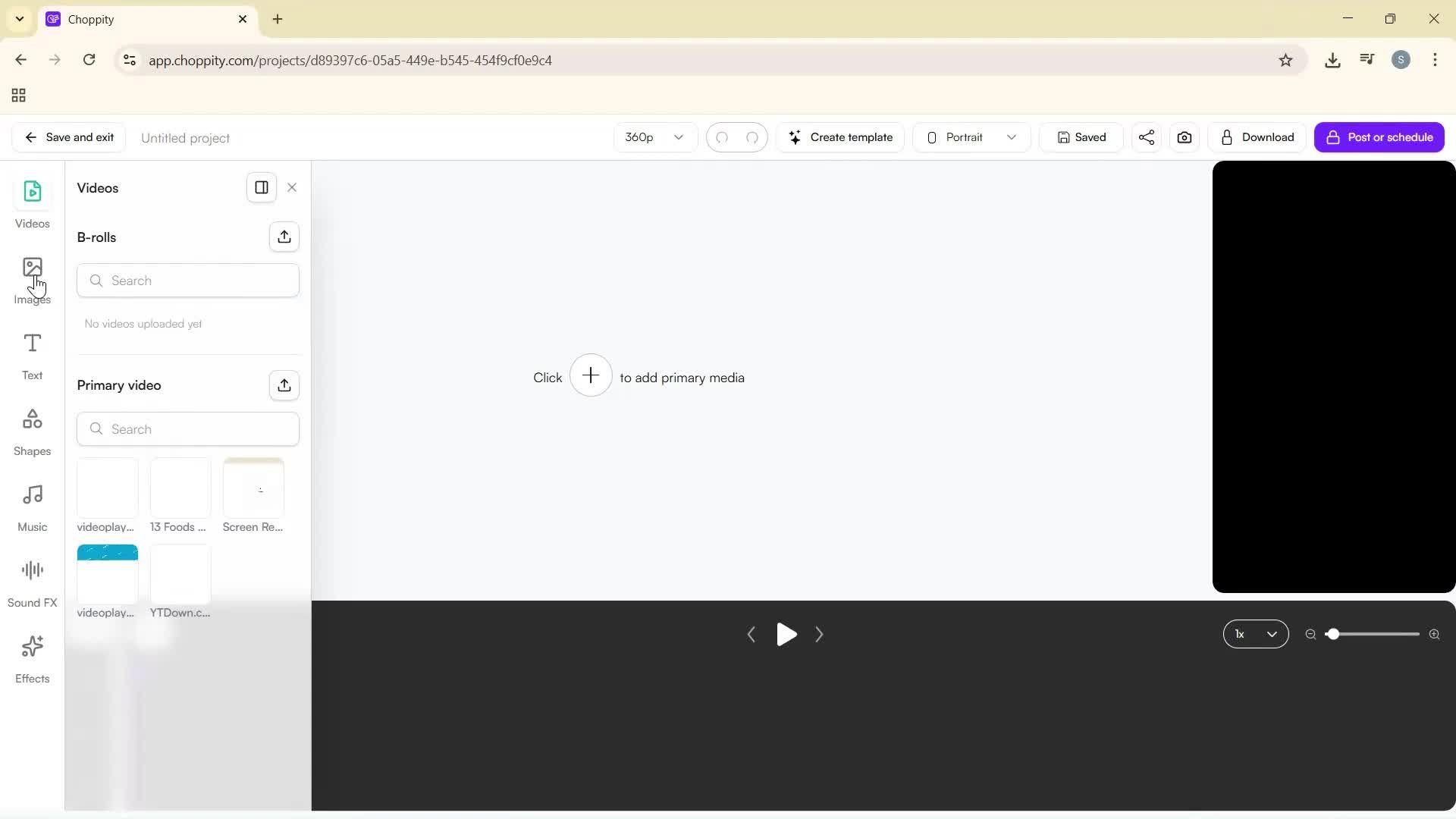 General browsing screenshot
