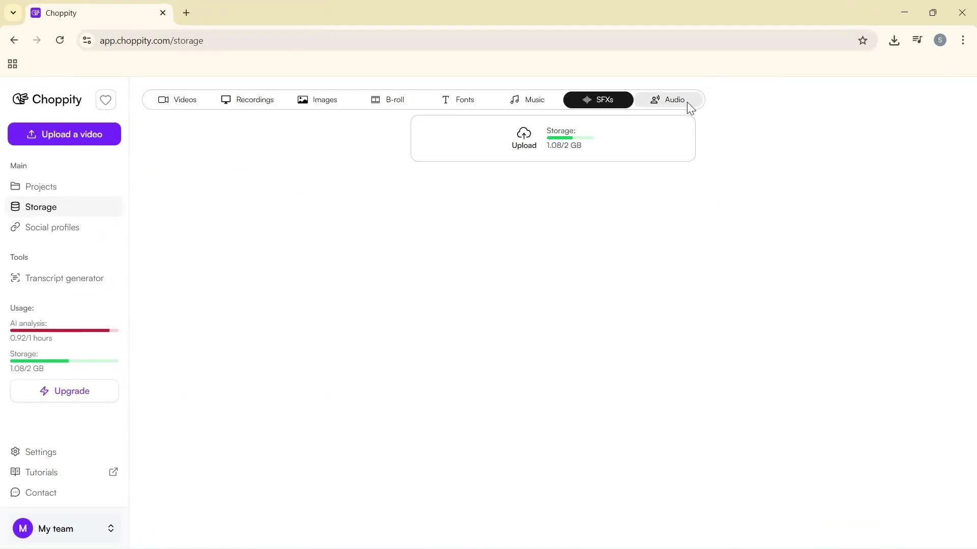 General browsing screenshot