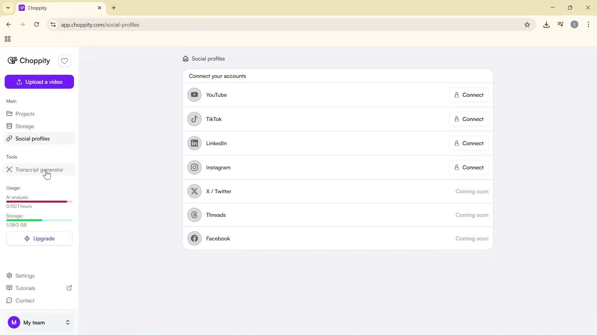 General browsing screenshot