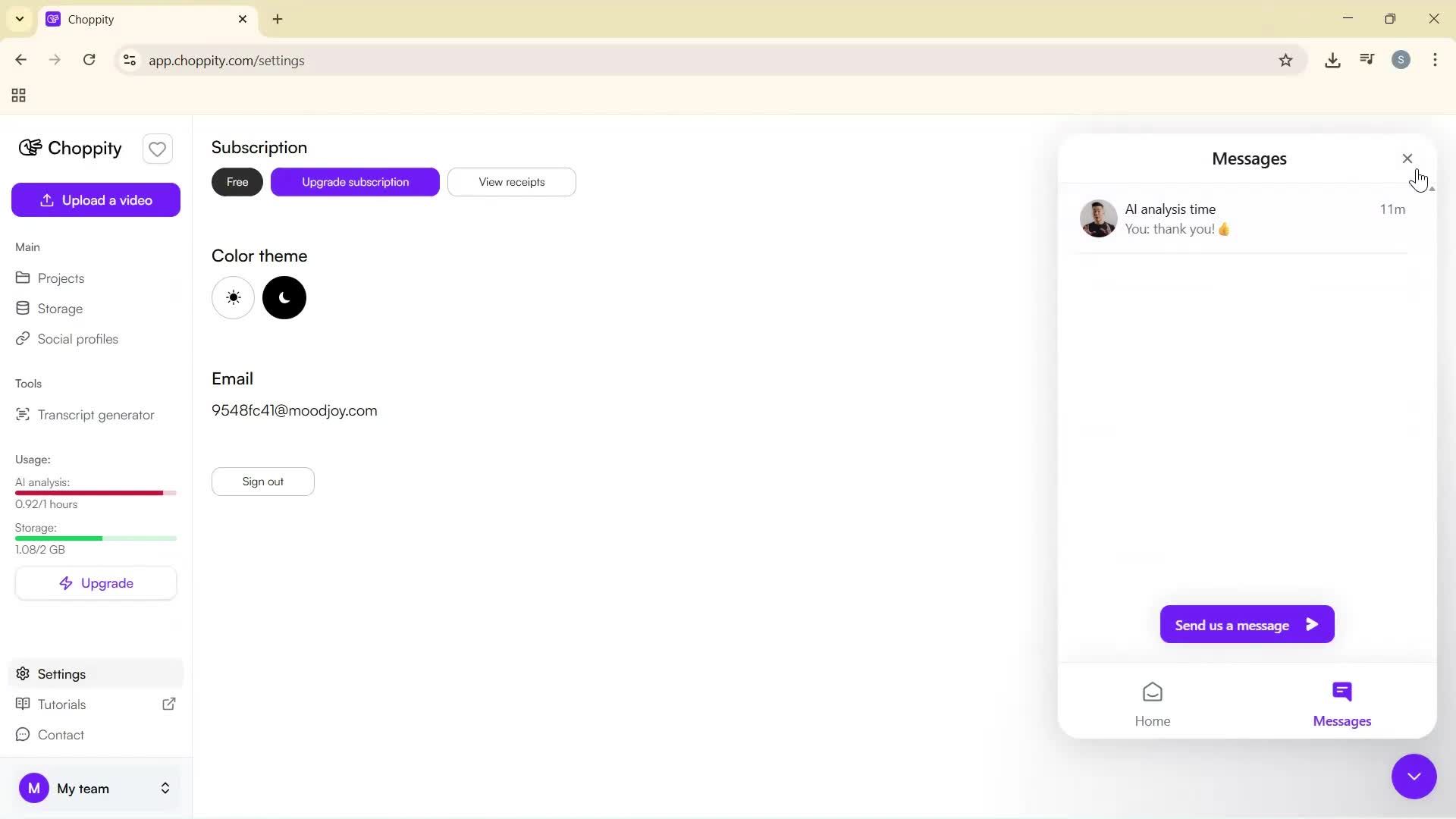 General browsing screenshot