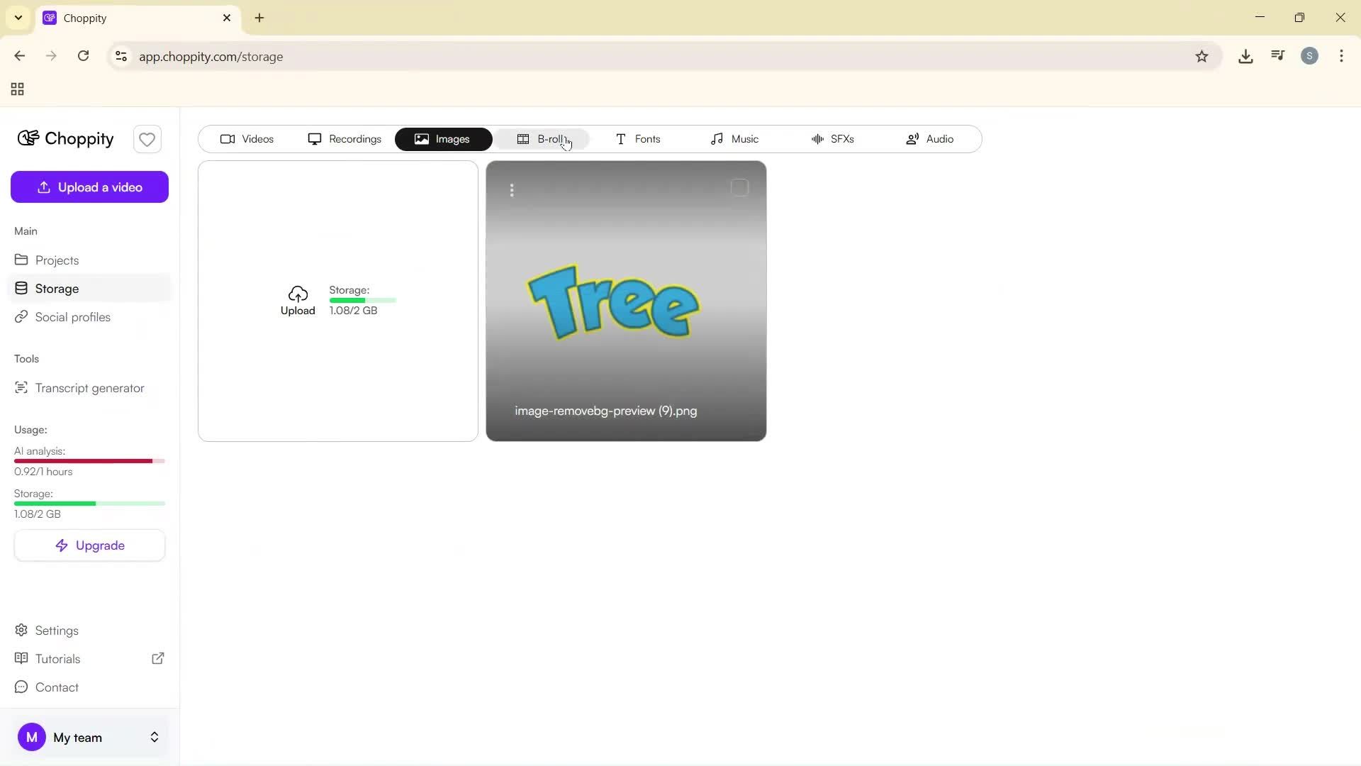 General browsing screenshot