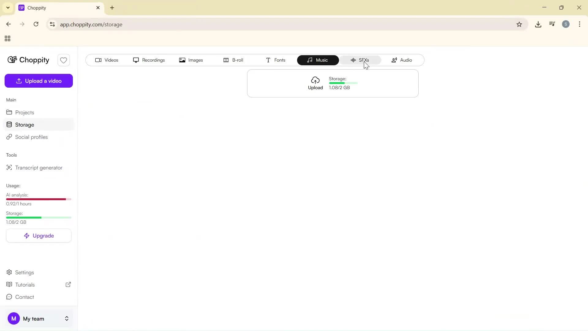 General browsing screenshot