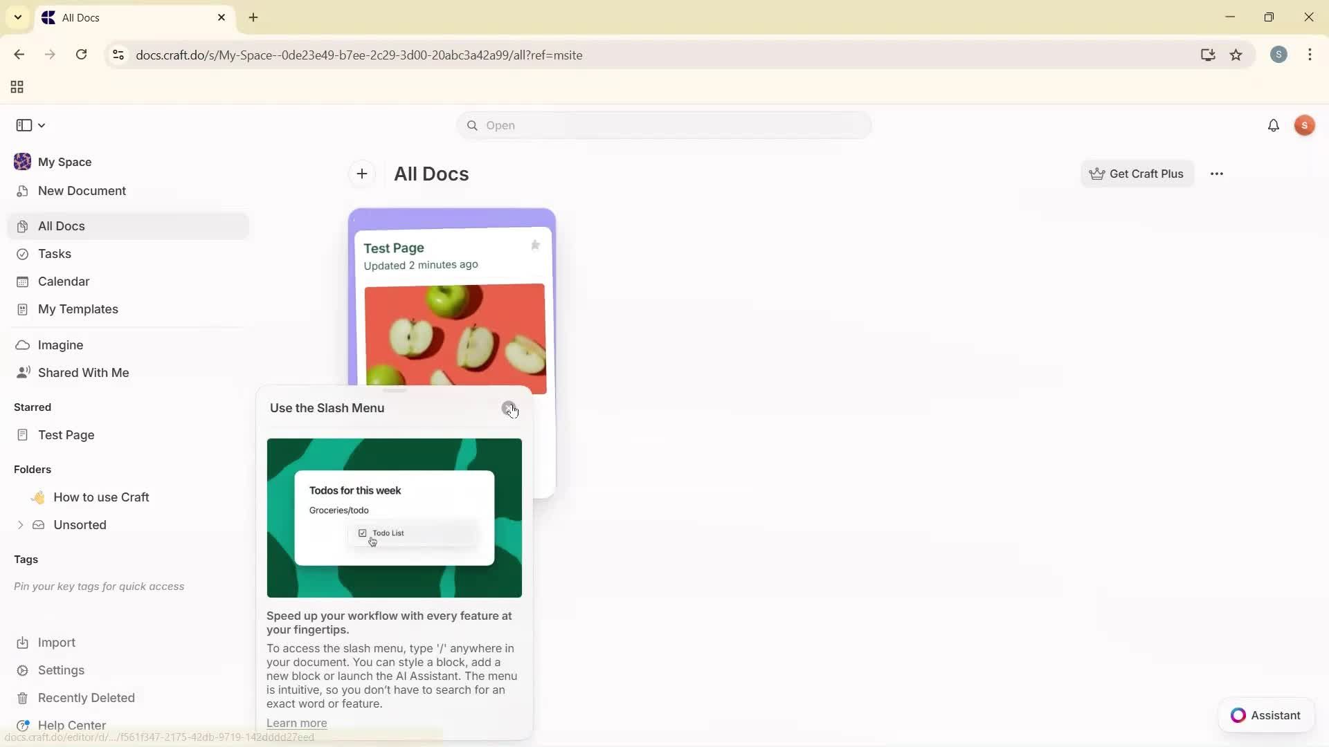 Help center screenshot