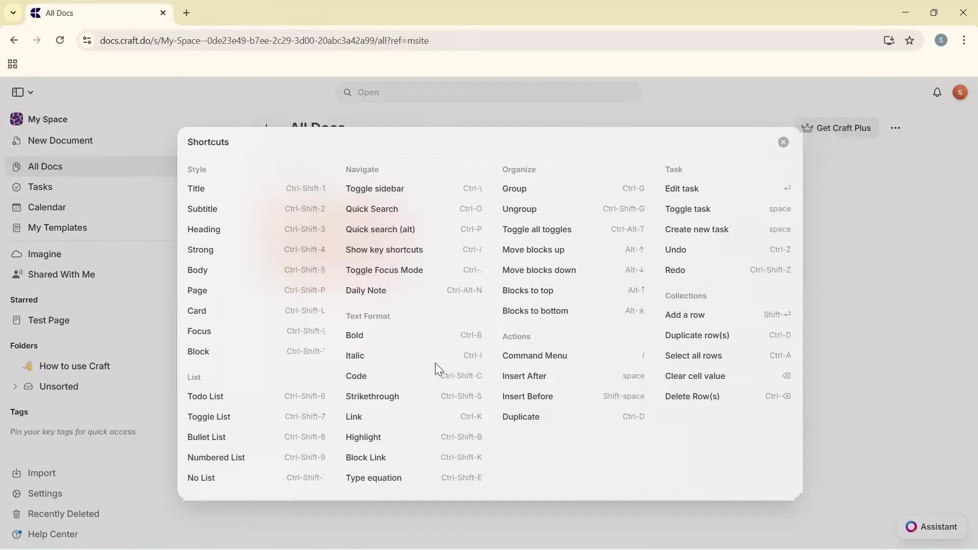 Help center screenshot