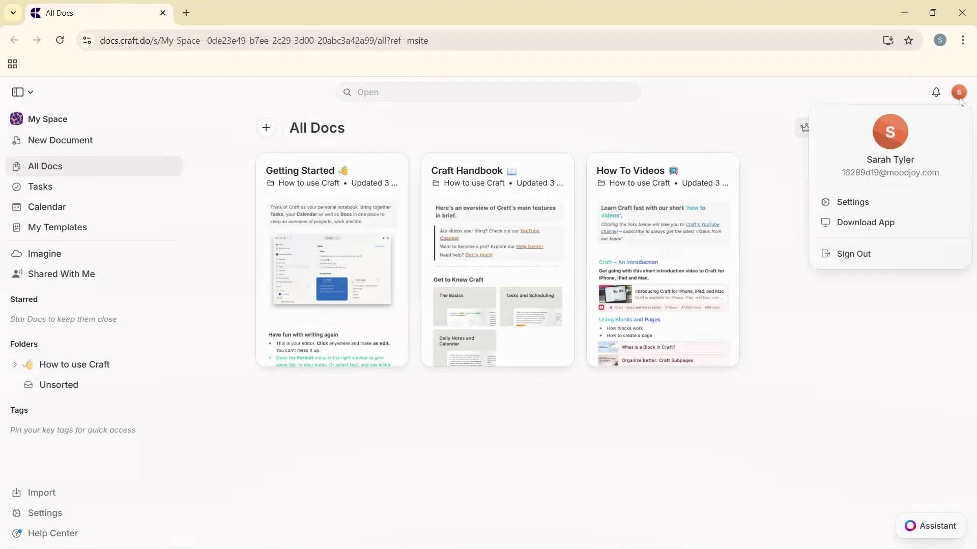 Logging out screenshot