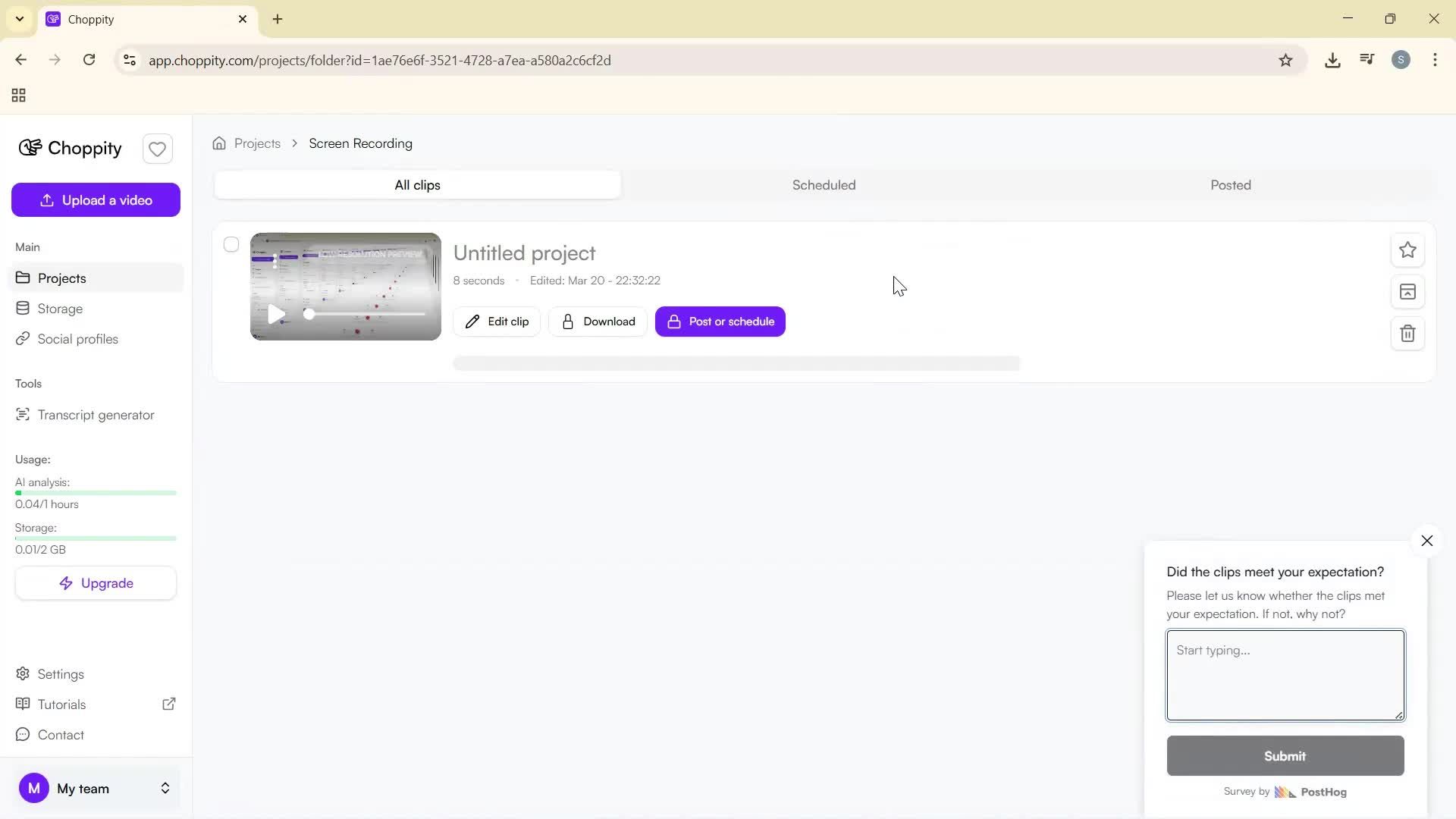 Screen recording screenshot