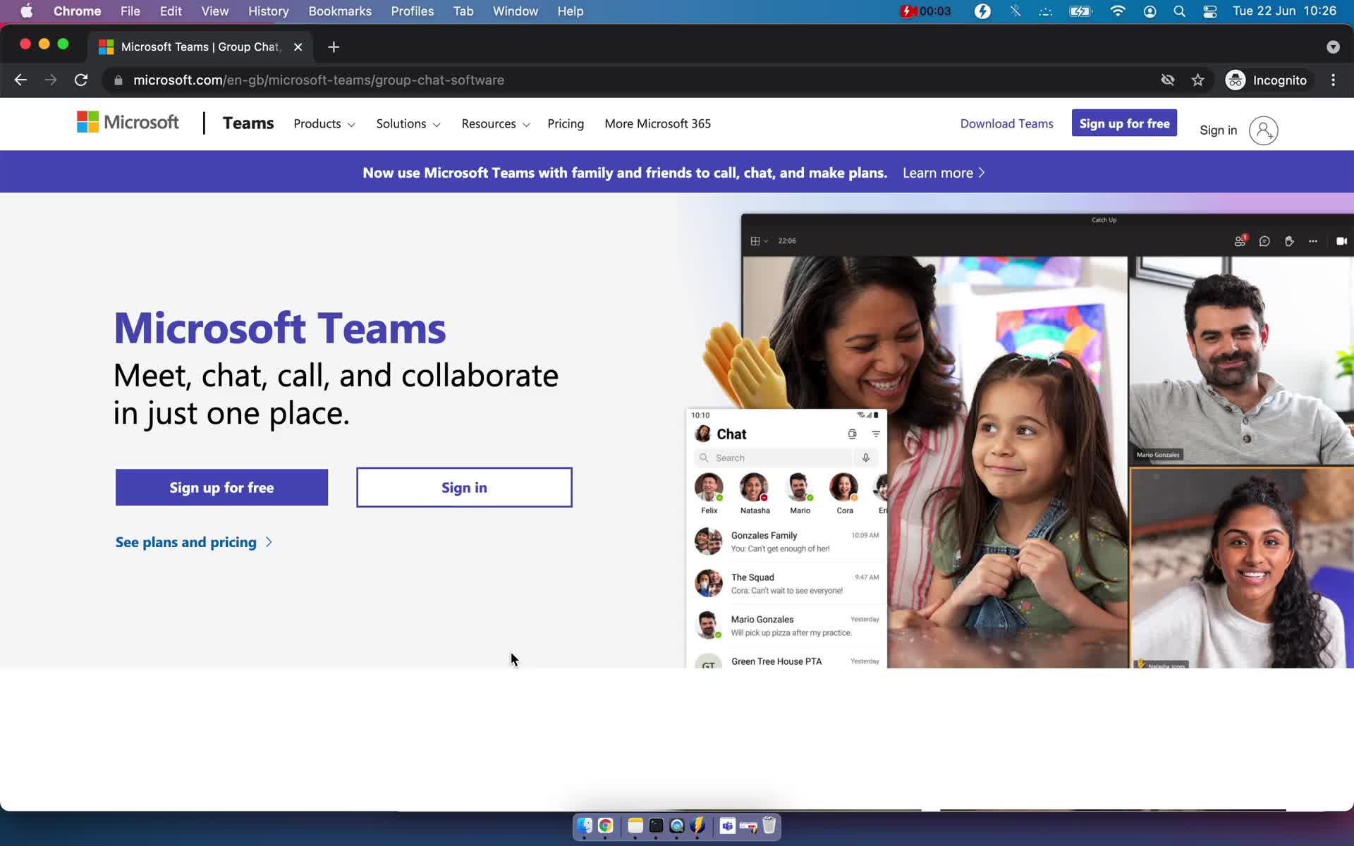 Onboarding on Microsoft Teams video screenshot