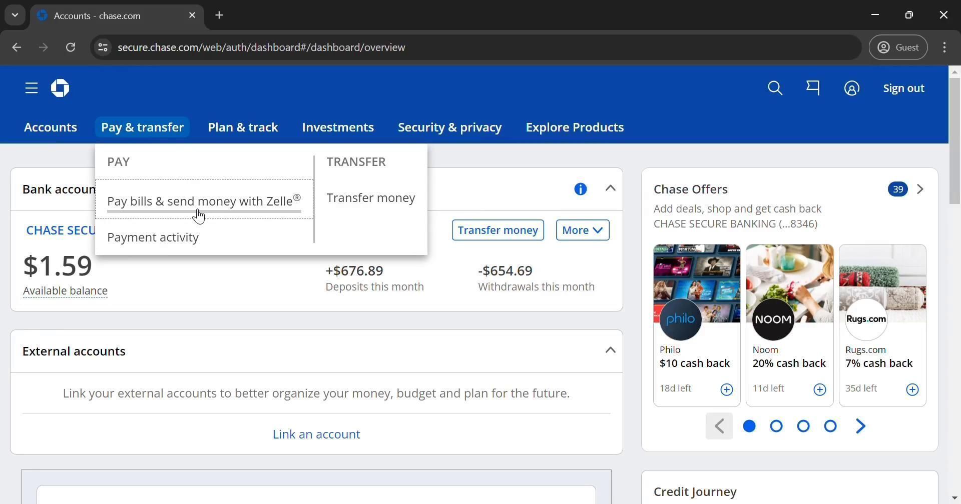 Adding a recipient on Chase video thumbnail