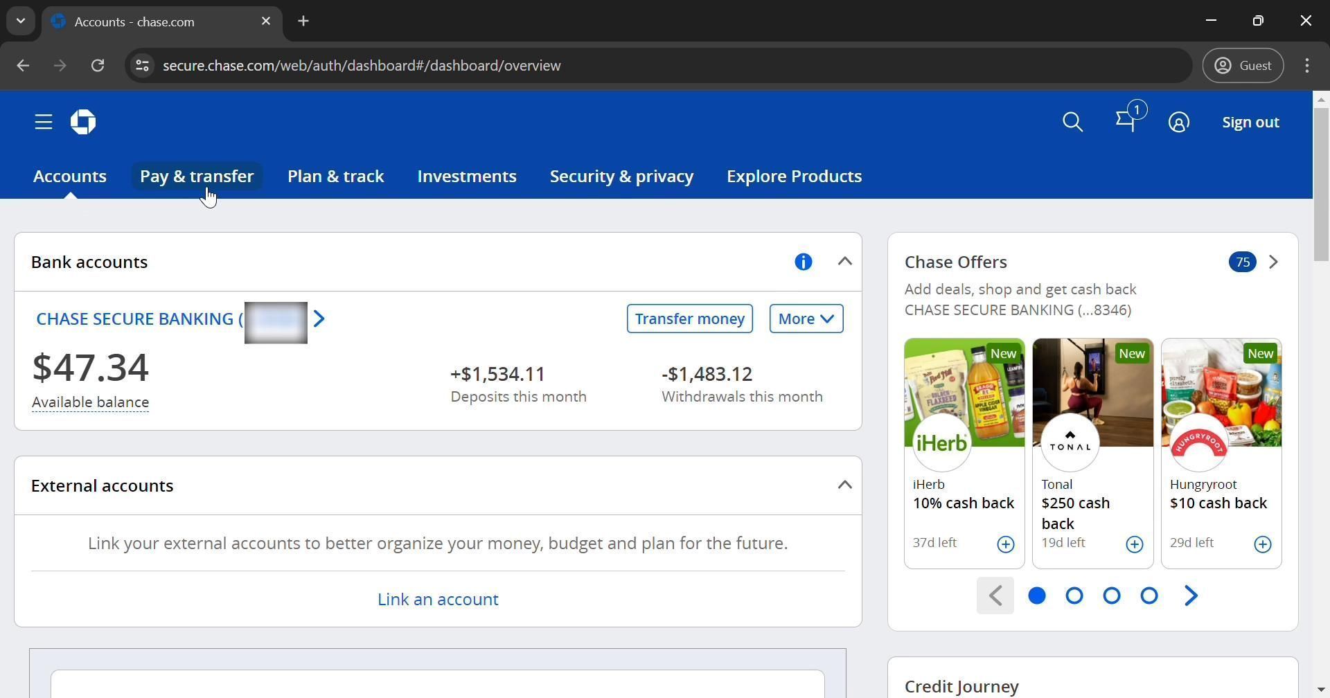 Adding a payee on Chase video thumbnail