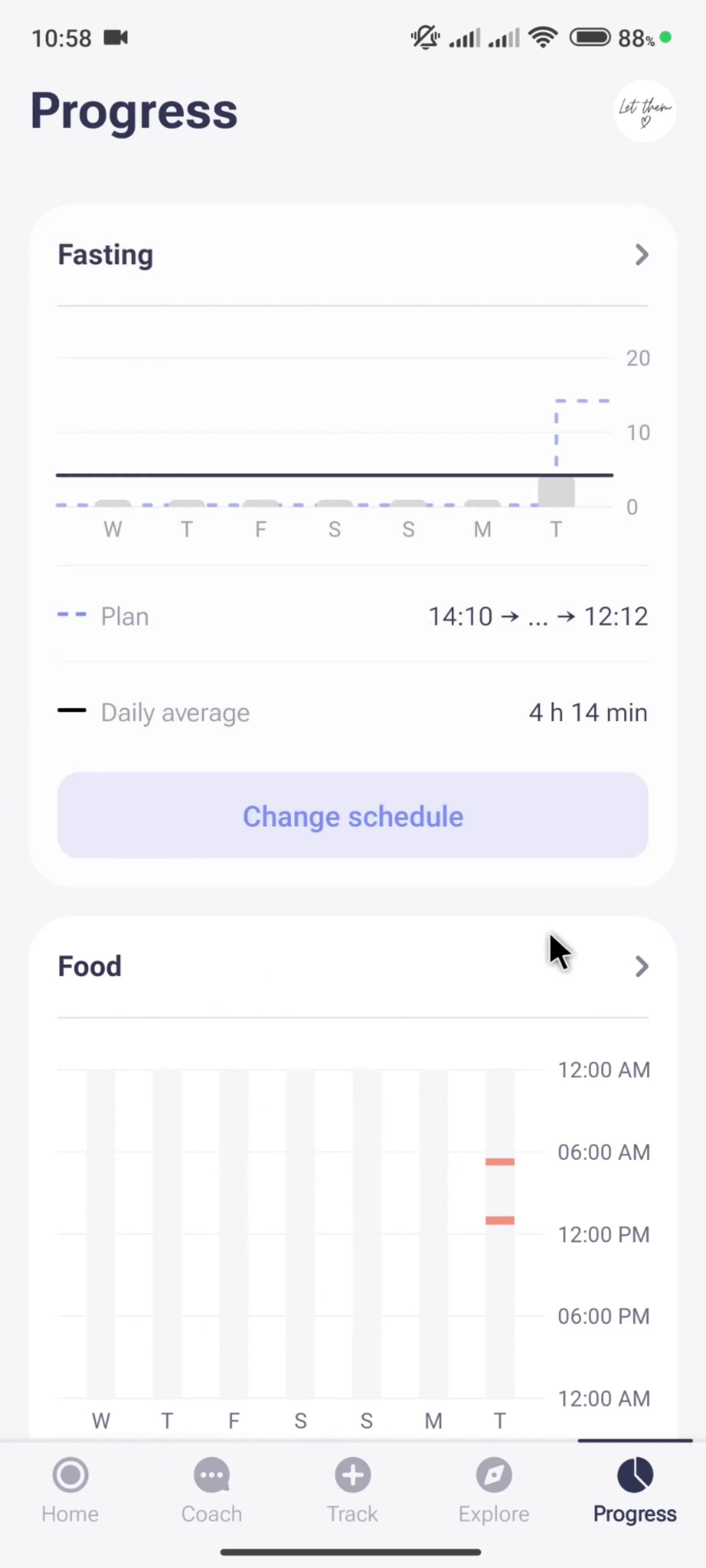 Simple: Weight Loss Coach screenshot