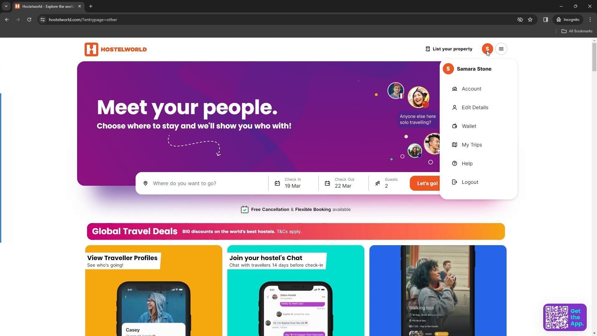 Cancelling a booking on Hostelworld video thumbnail