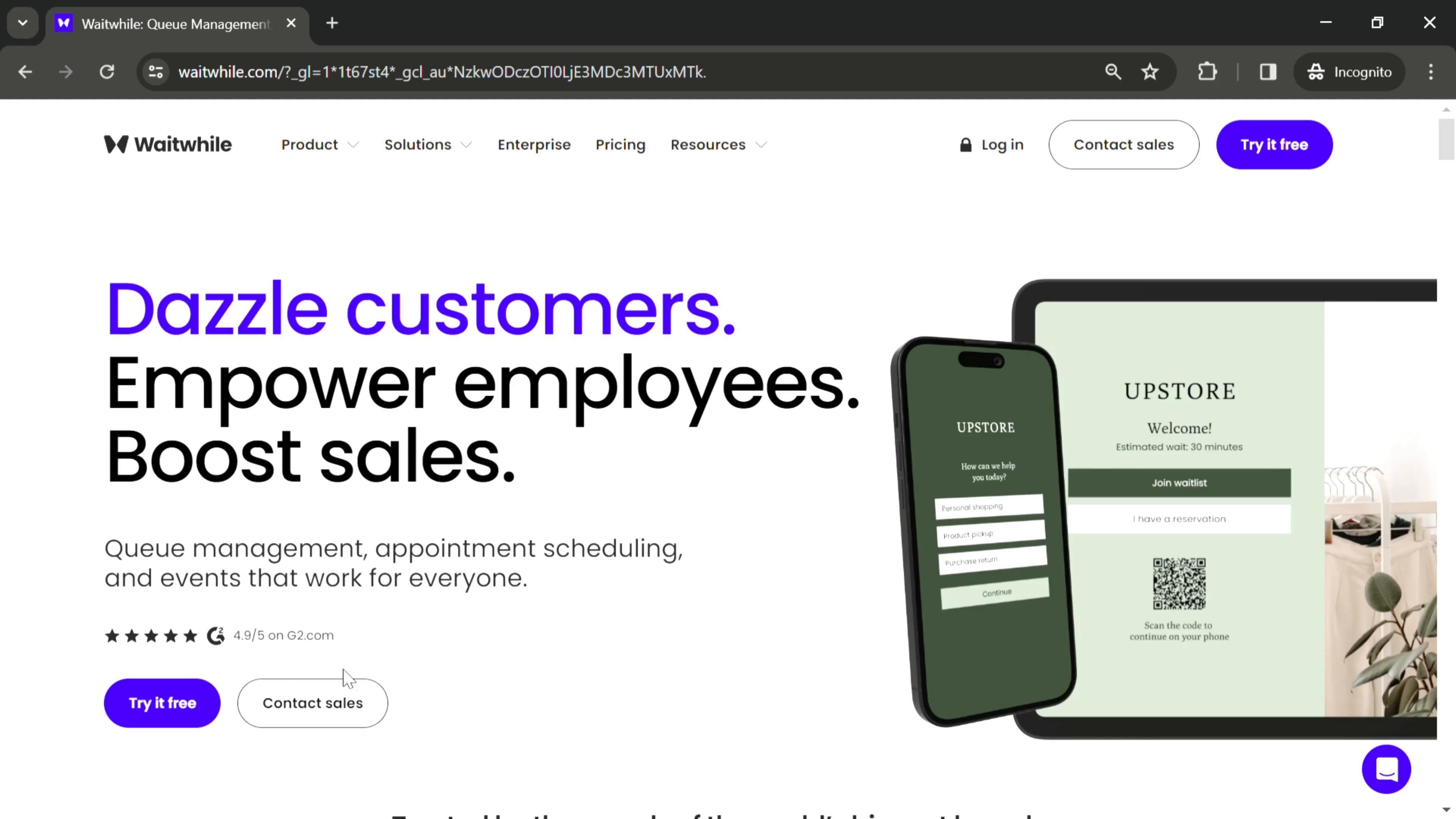 Onboarding on Waitwhile video thumbnail